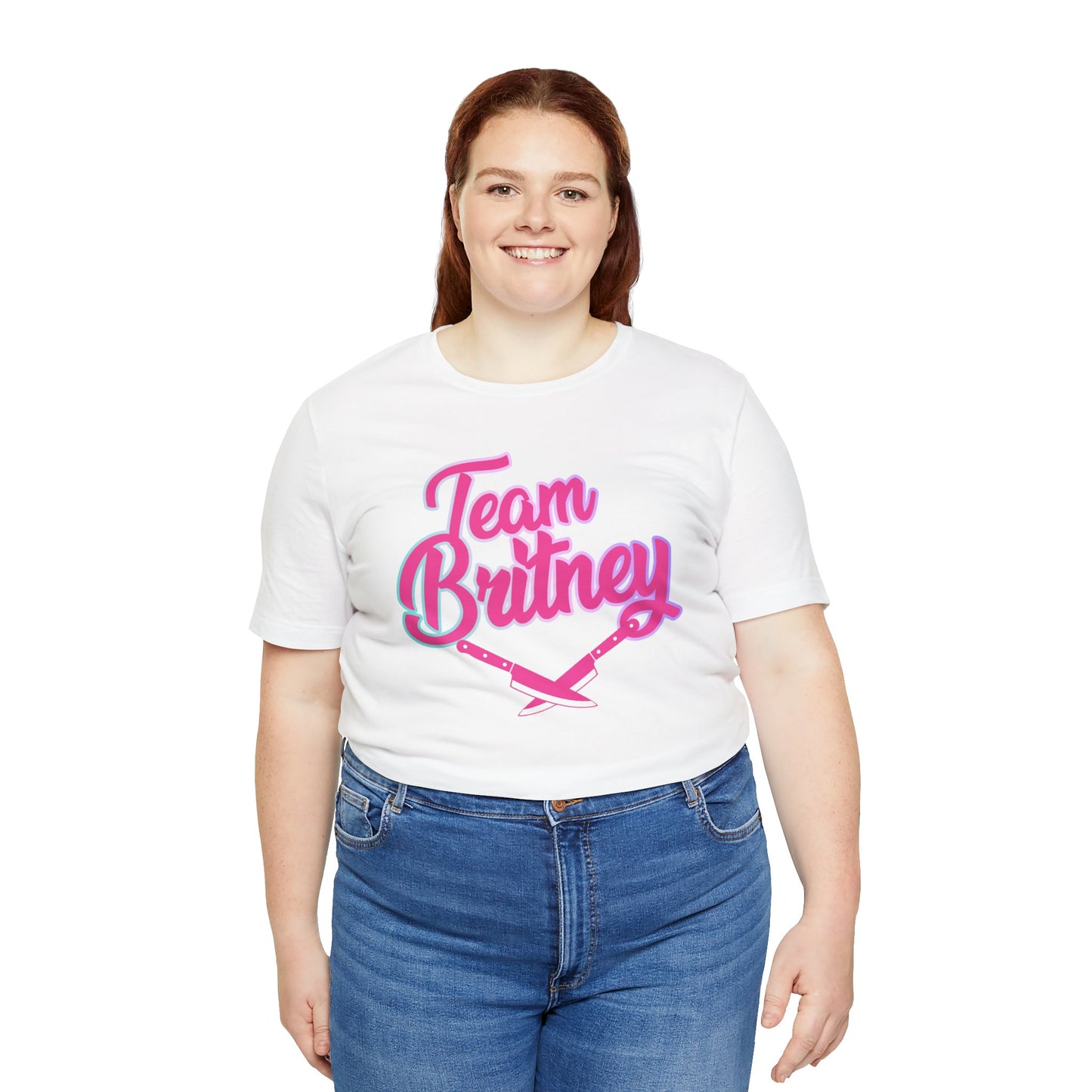 Team Britney (Knives) Unisex Jersey Short Sleeve Tee