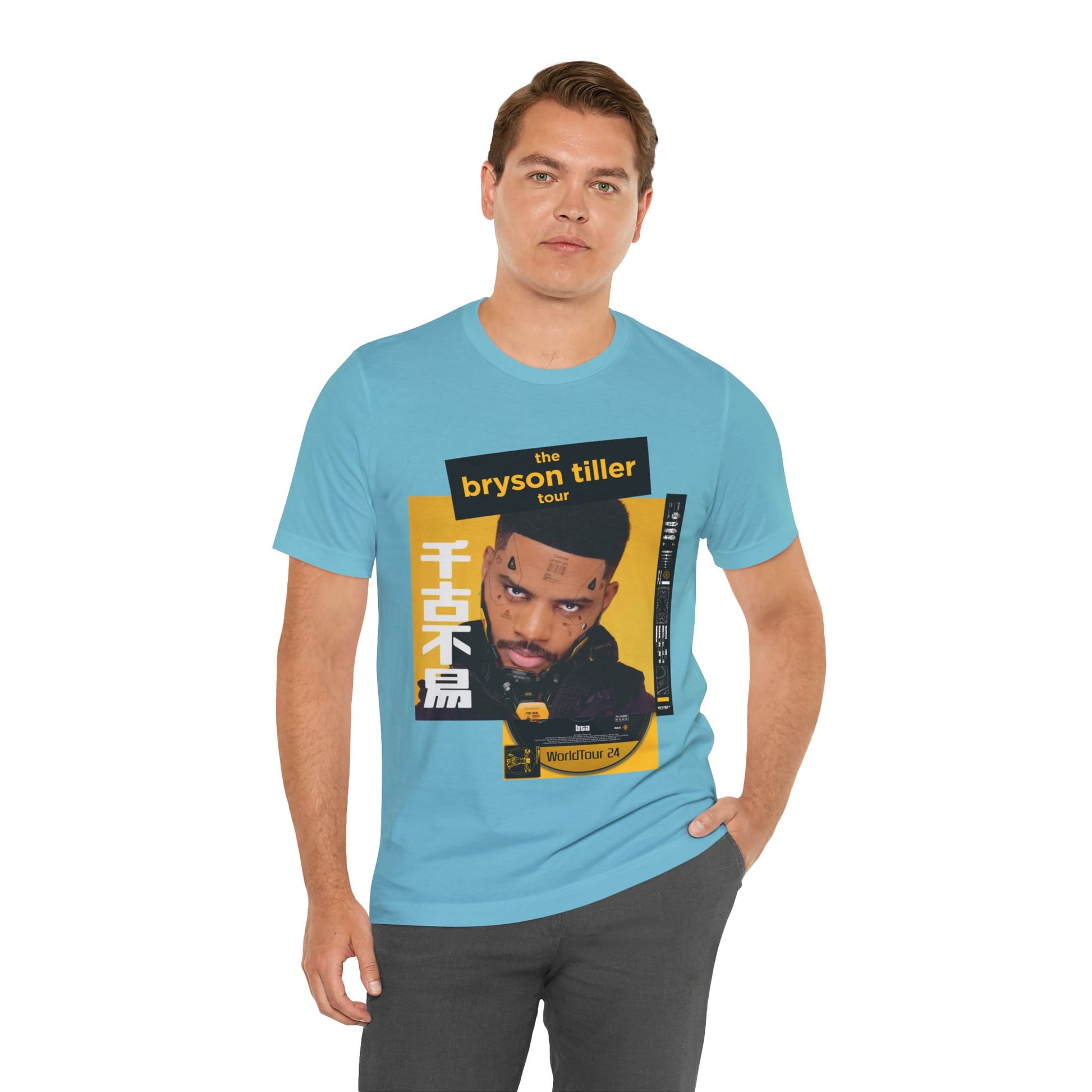 Bryson Tiller 2024 Tour (Double Sided With Dates) Unisex Shirt