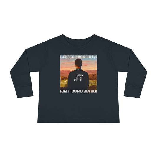 Justin Timberlake Forget Tomorrow Tour Toddler Long Sleeve Tee