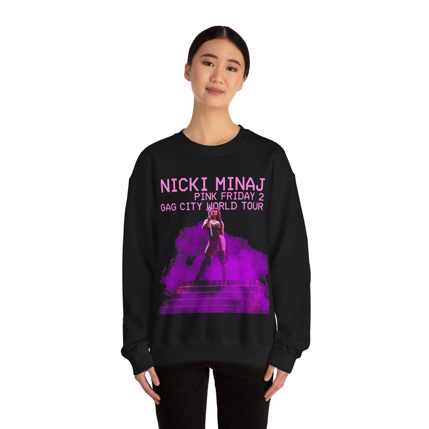 GAG City World Tour Setlist (Nicki Minaj Pink Friday 2) Sweatshirt