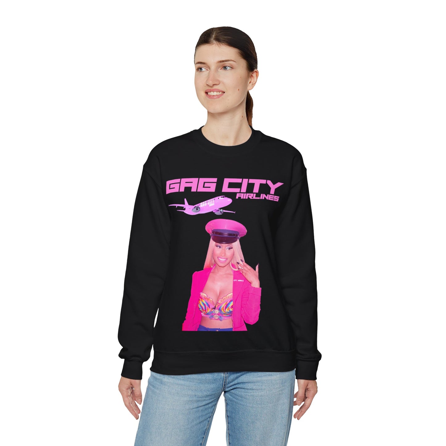 GAG CITY Airlines (Nicki Minaj Pink Friday 2 Tour) Sweatshirt