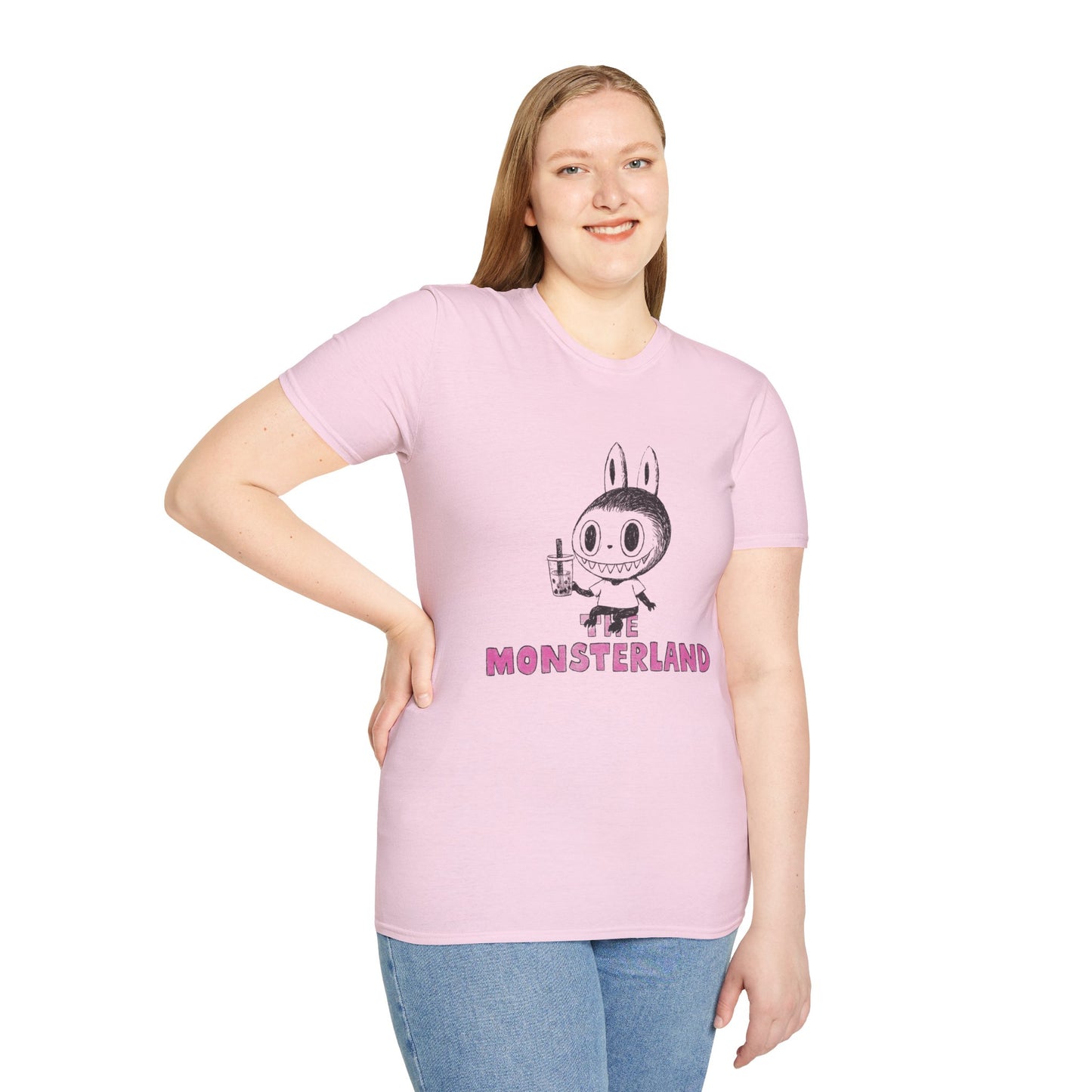 The Monsterland Boba (Sketch Labubu-Inspired) Adult Unisex Shirt