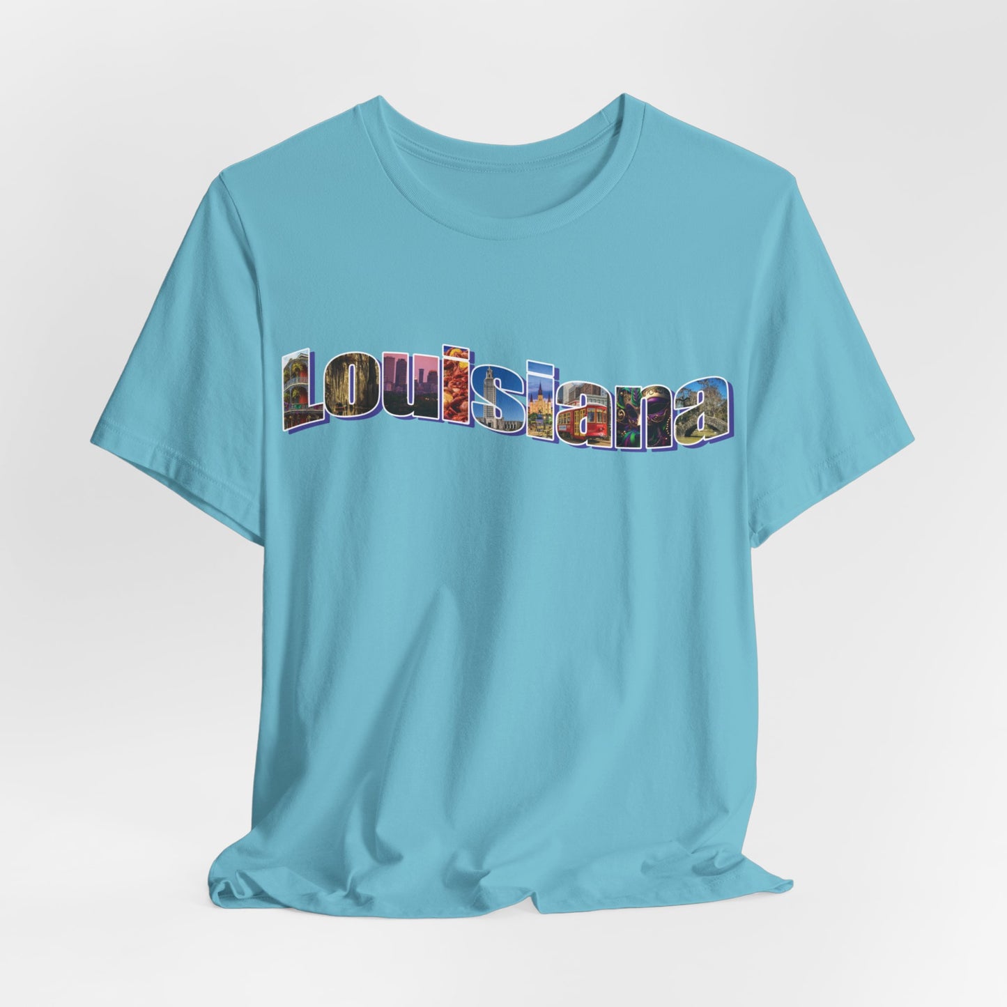 Louisiana State Collage Unisex Jersey Short Sleeve Tee city state pride new orleans mardi gras gift idea