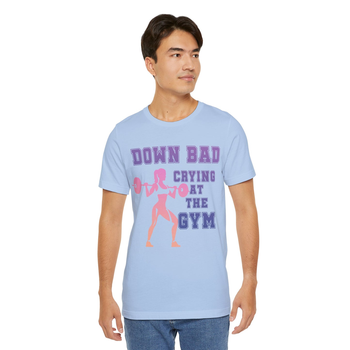 Down Bad Crying at the Gym (Tortured Poets) Unisex Shirt