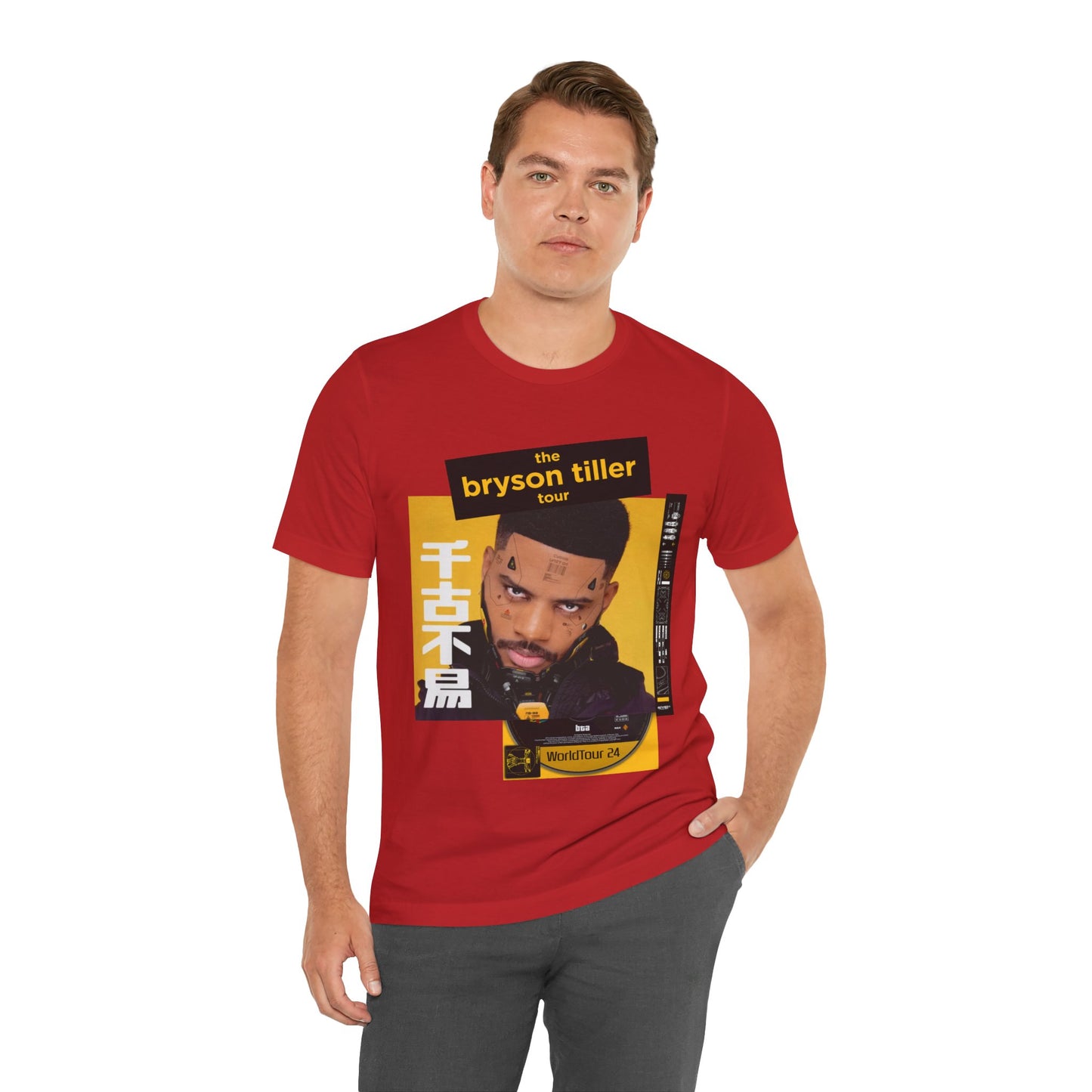 Bryson Tiller 2024 Tour (Double Sided With Dates) Unisex Shirt