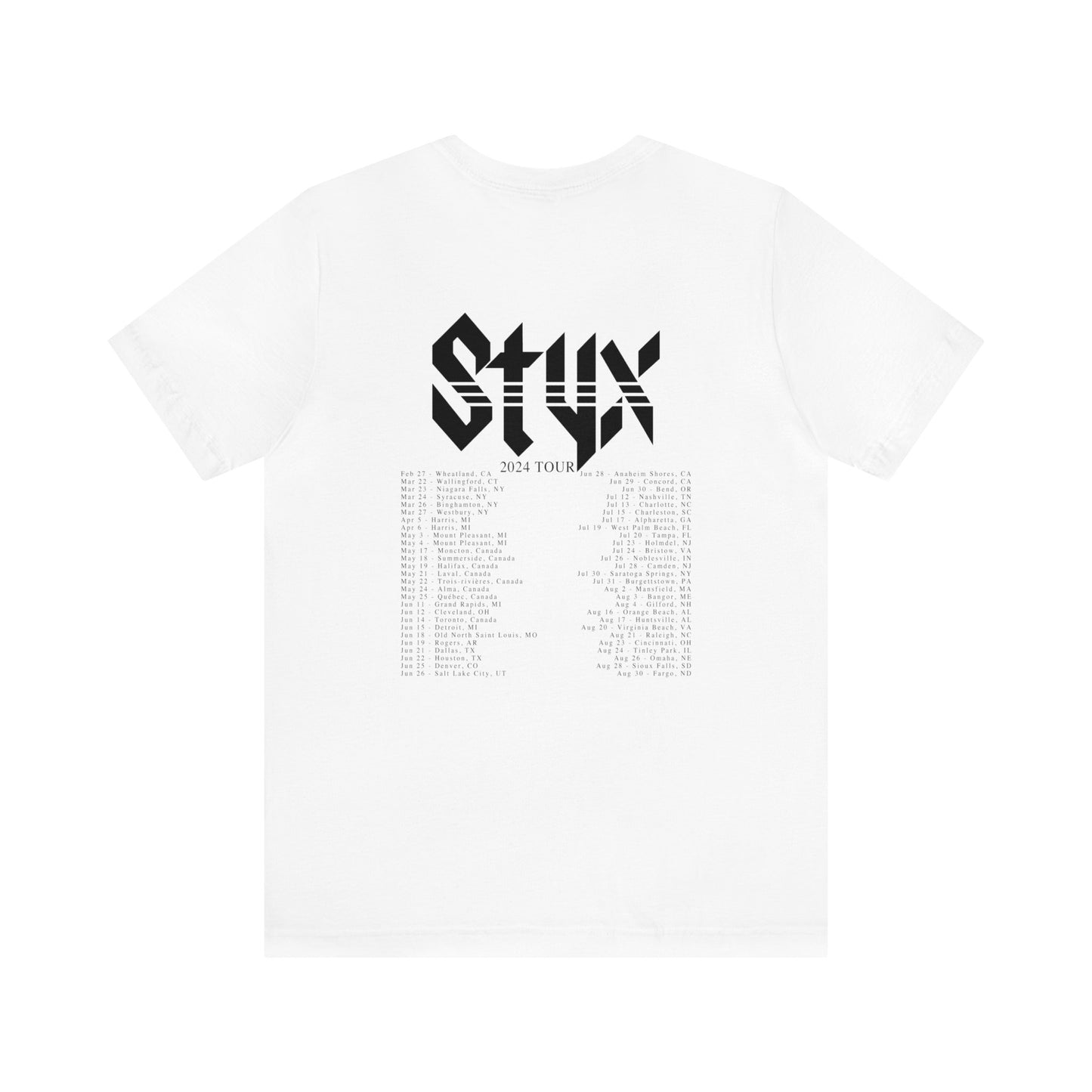 Styx 2024 Tour Shirt