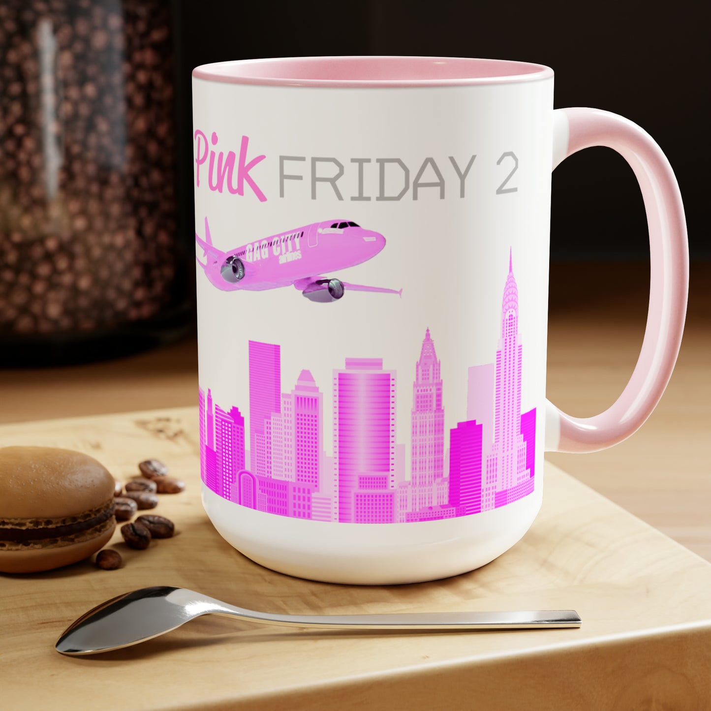 Pink Friday 2 (Nicki Minaj 2024 Tour "Gag City") Mug 15oz