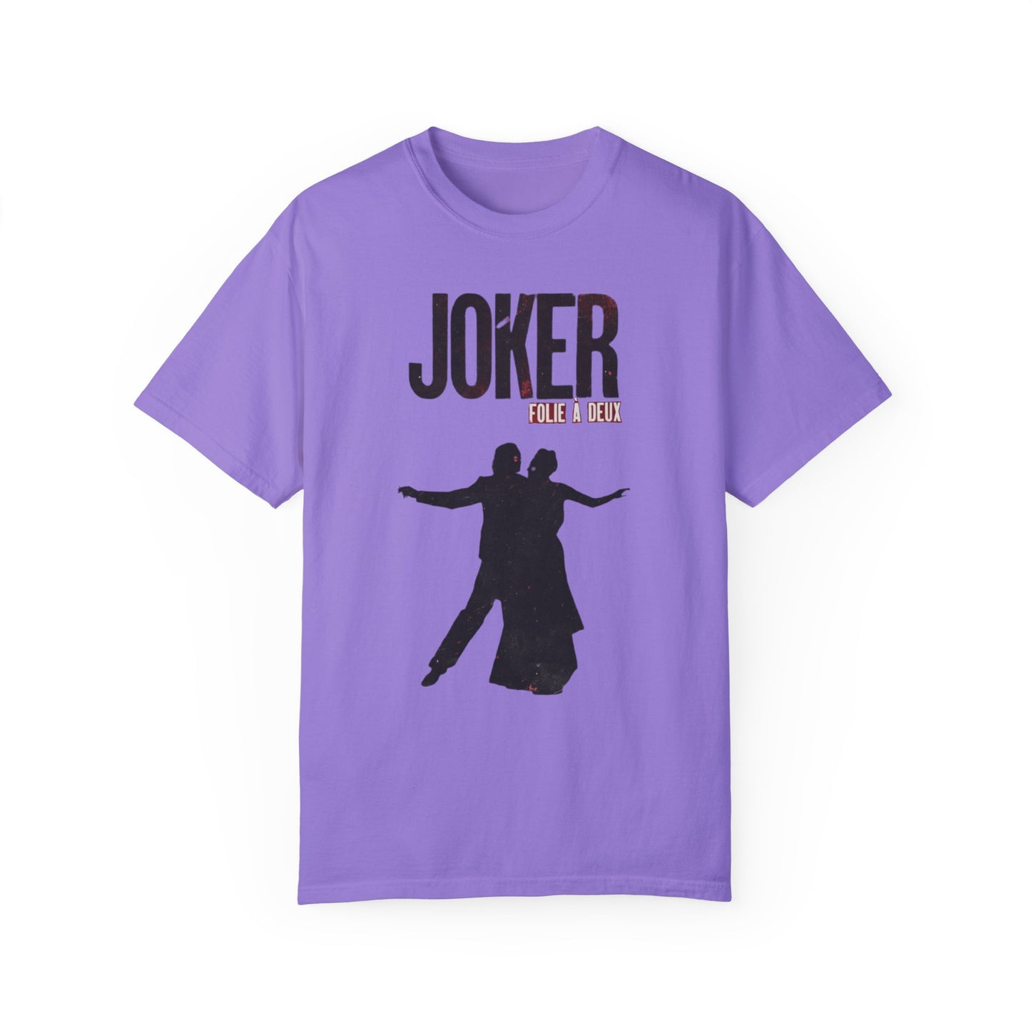 Joker 2 Folie a deux Joaquin Phoenix Lady Gaga Unisex Garment-Dyed T-shirt