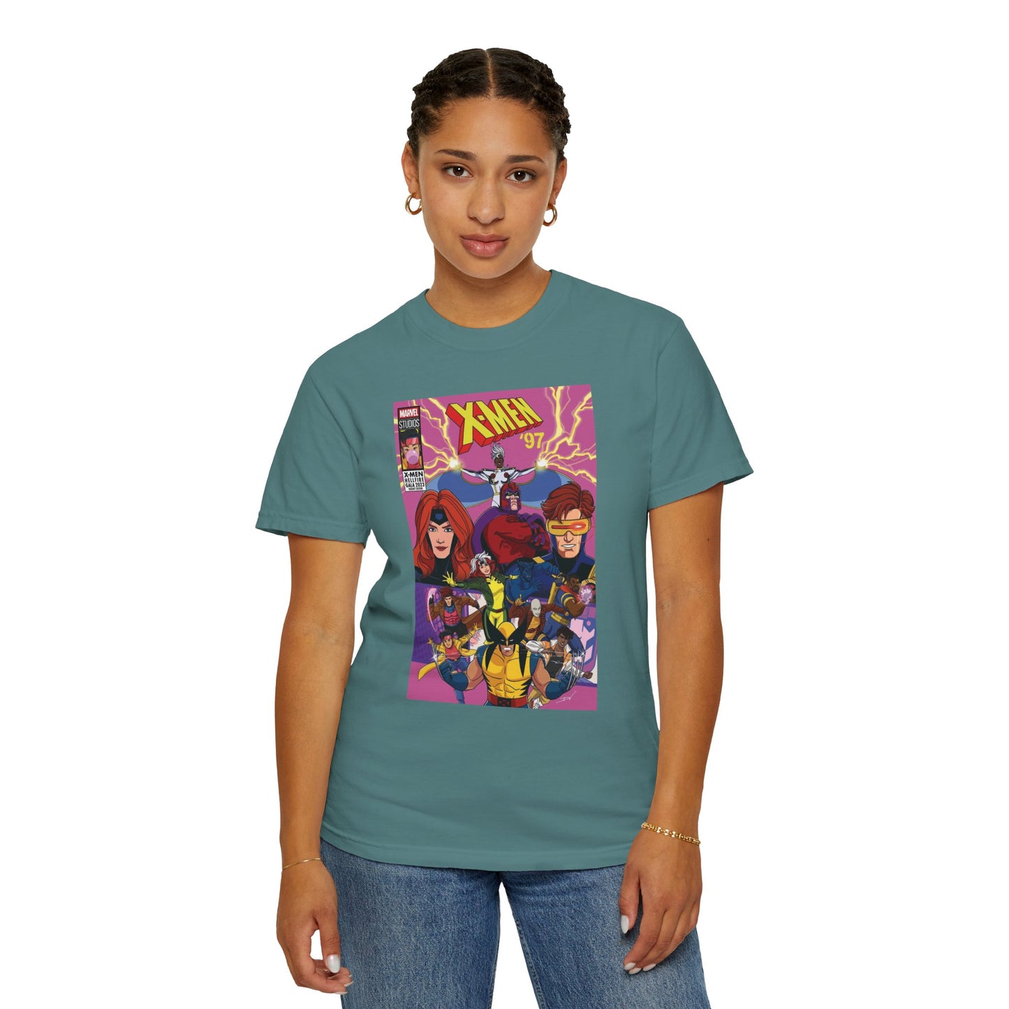 Xmen '97 retro Unisex Garment-Dyed T-shirt