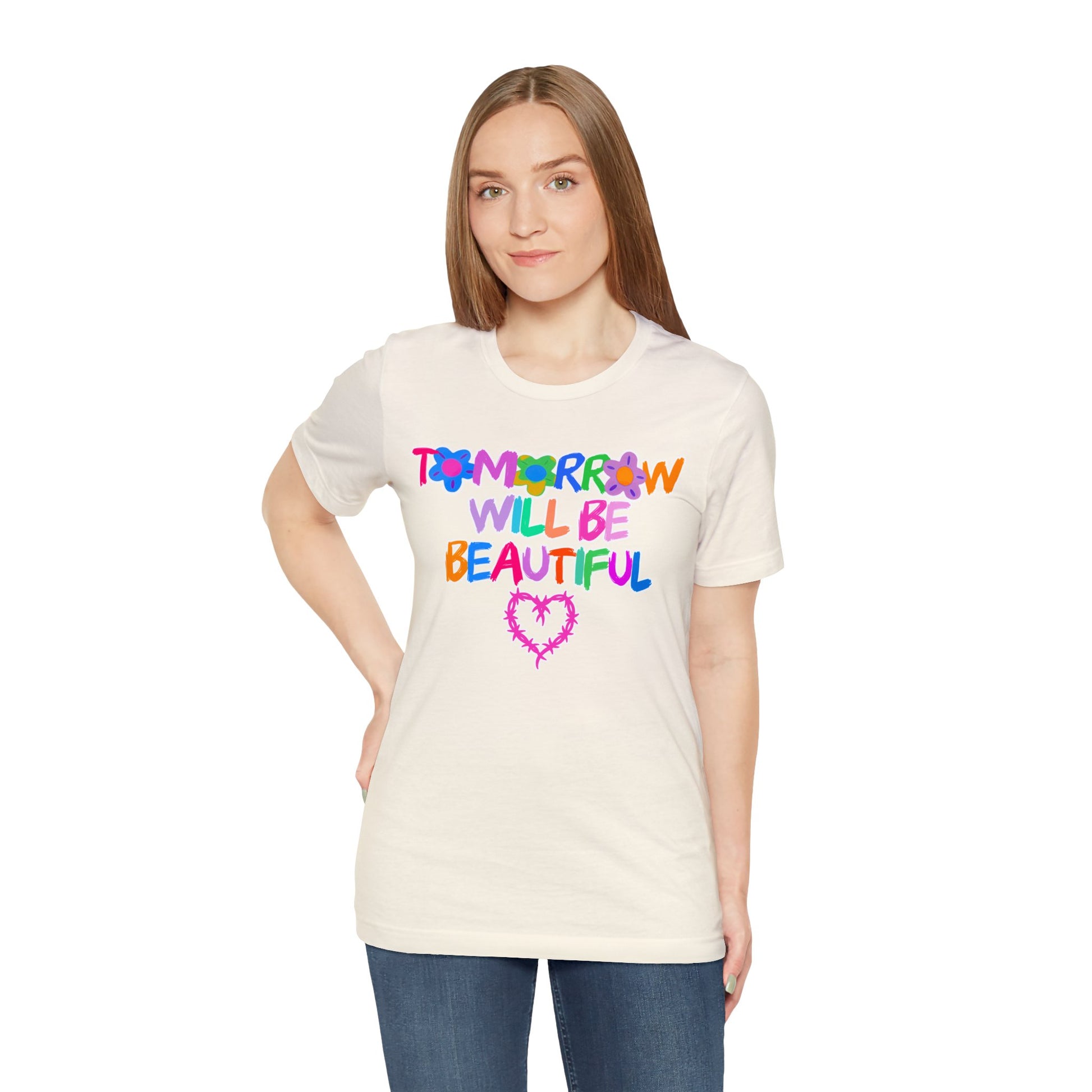 Tomorrow Will Be Beautiful (Karol G) Unisex Jersey Short Sleeve Tee