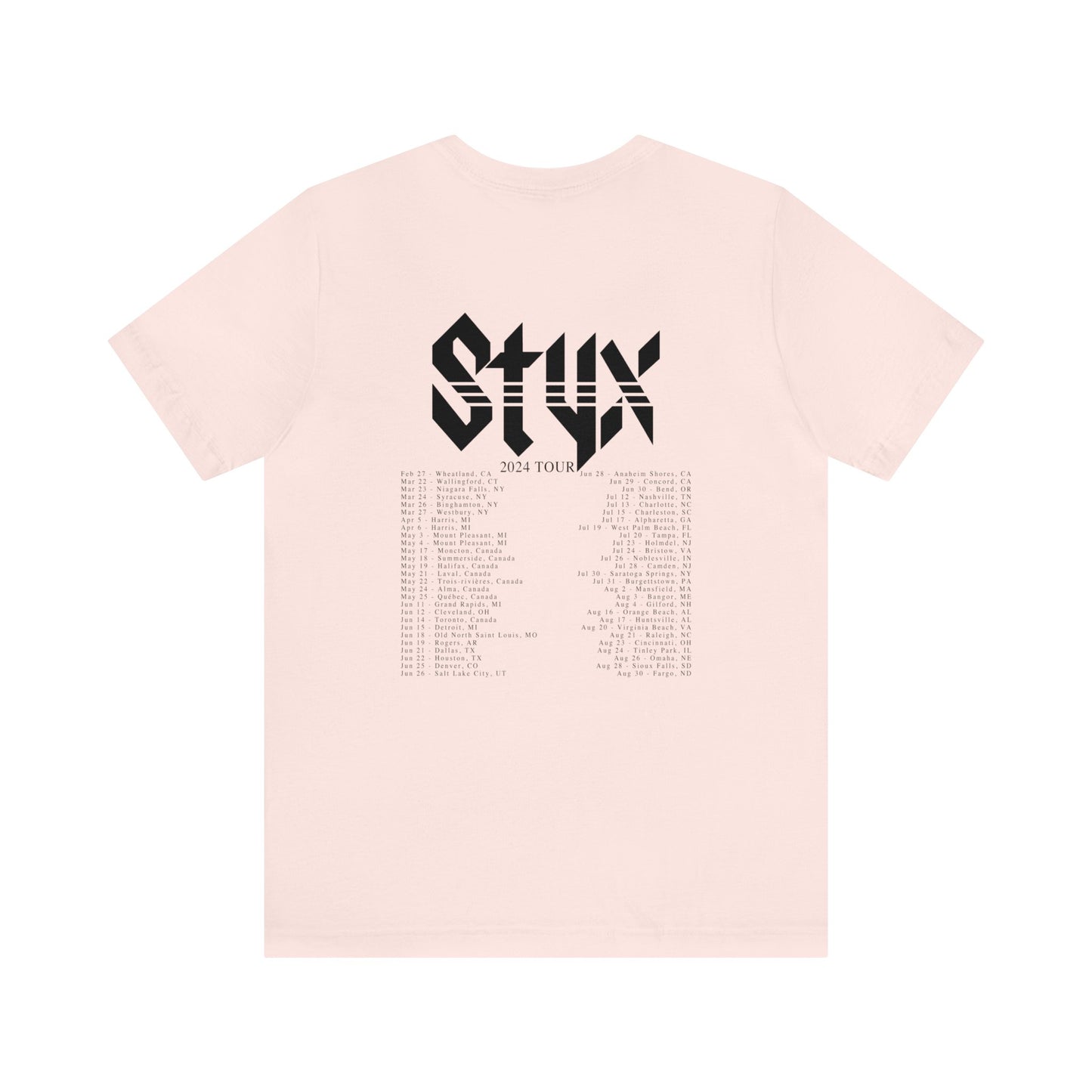 Styx 2024 Tour Shirt