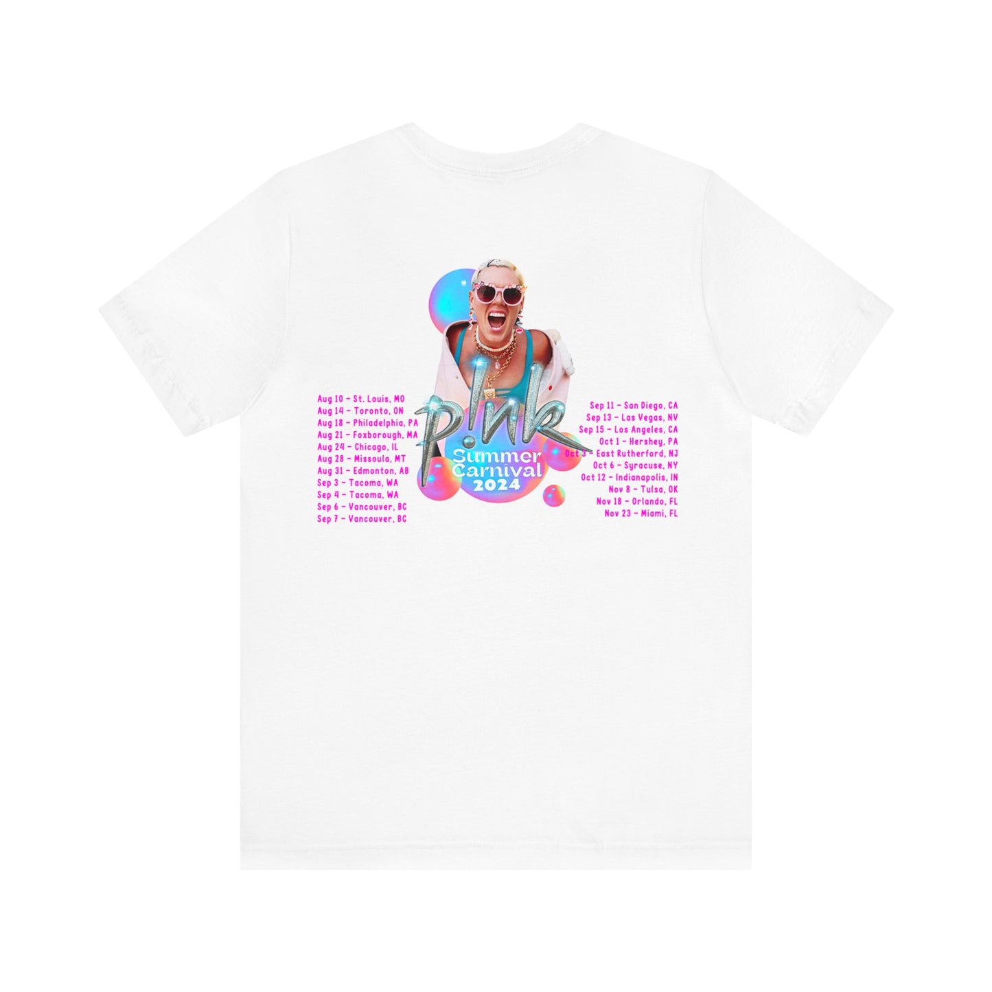 SUMMER CARNIVAL TOUR 2024 (Pink) Shirt