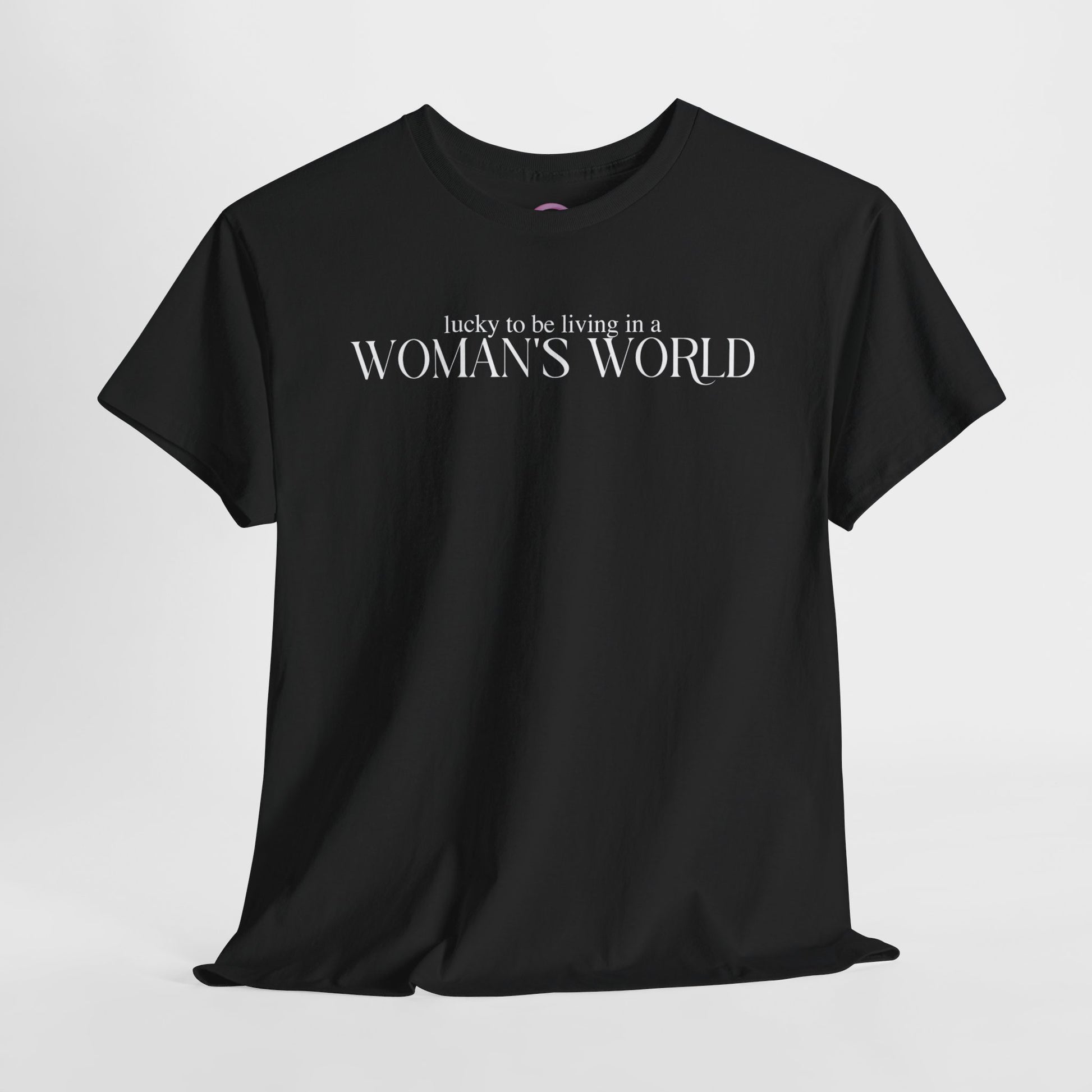 Lucky to be Living in a WOMAN'S WORLD (Katy Perry 2024 New Album Teaser) Inspired Unisex Shirt