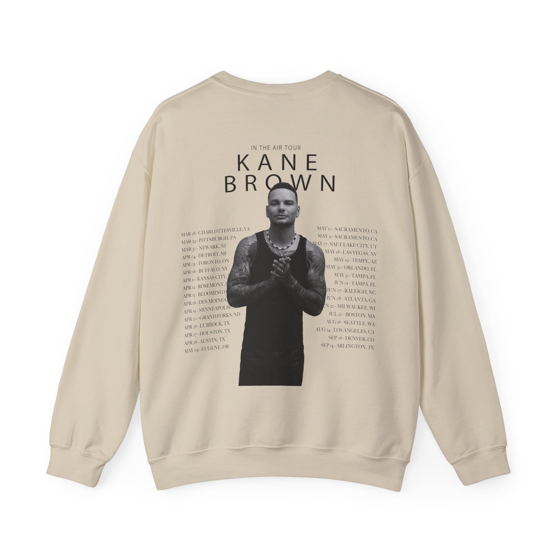 IN THE AIR TOUR (Kane Brown 2024) Sweatshirt