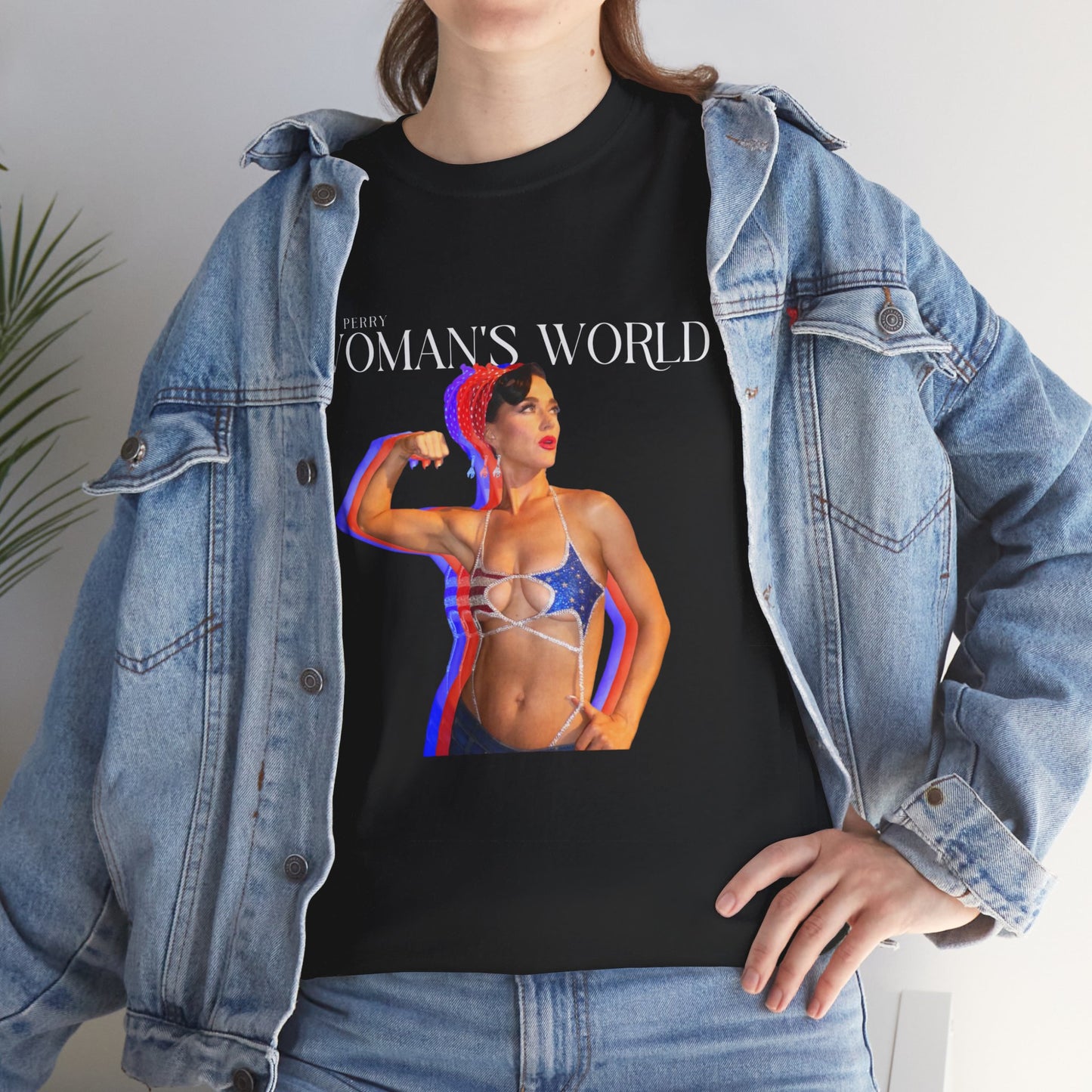 Katy P Woman's World Fan Made Art New 2024 Album Unisex Shirt