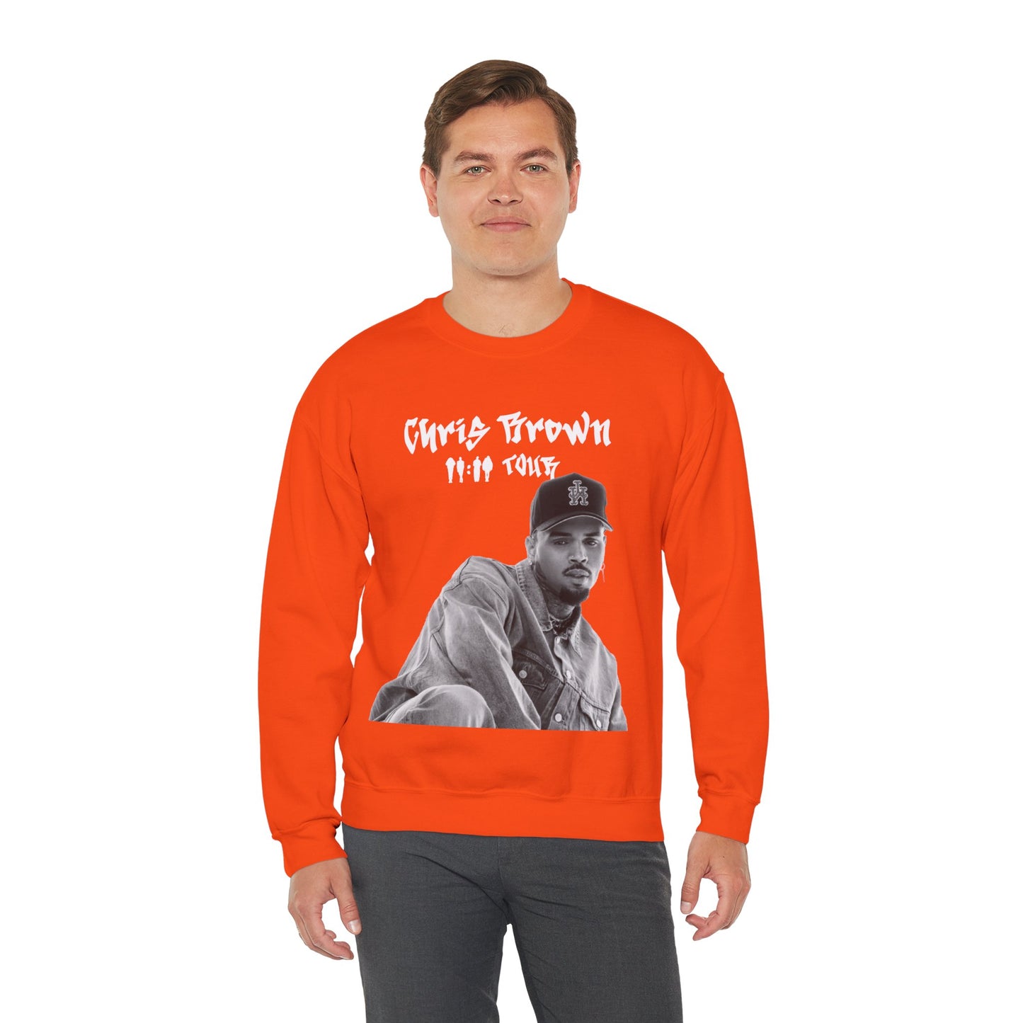 Chris Brown 11:11 Tour Dates (2024) Unisex Sweatshirt