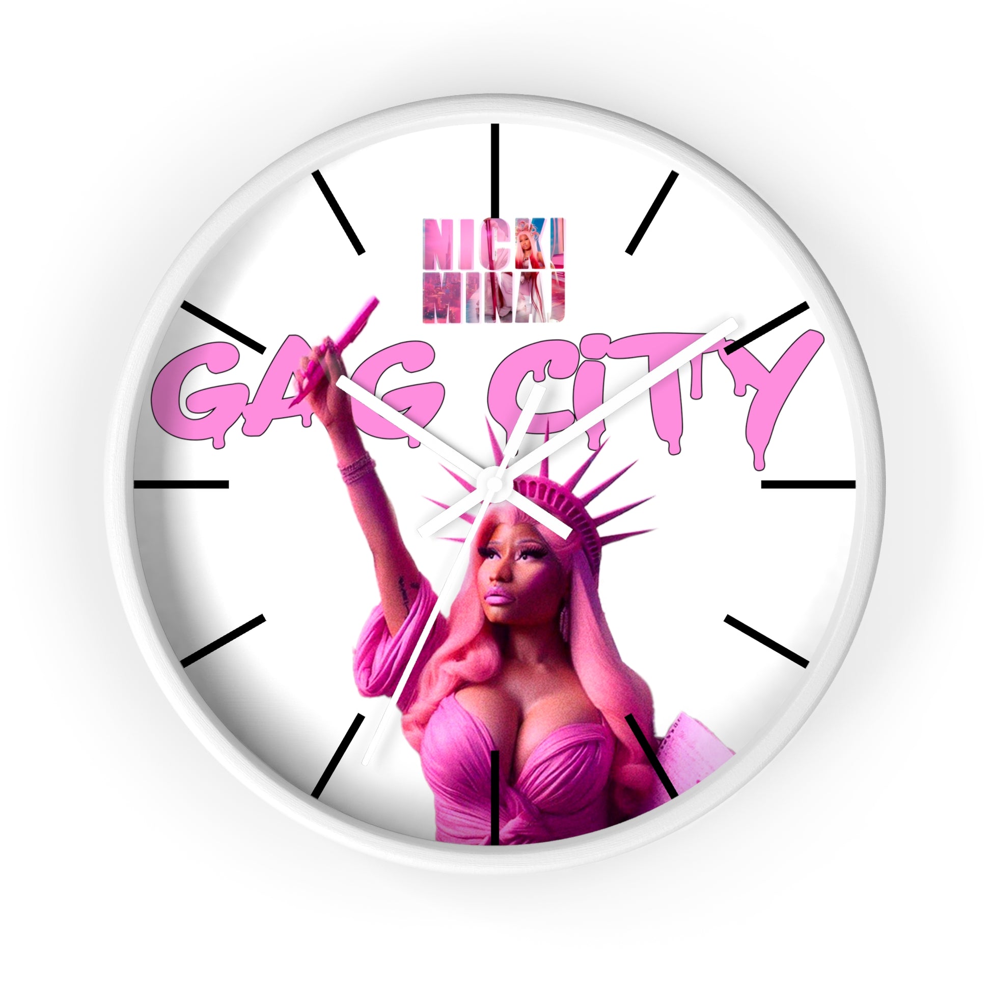 Nicki Minaj Pink friday 2 gag city Wall Clock