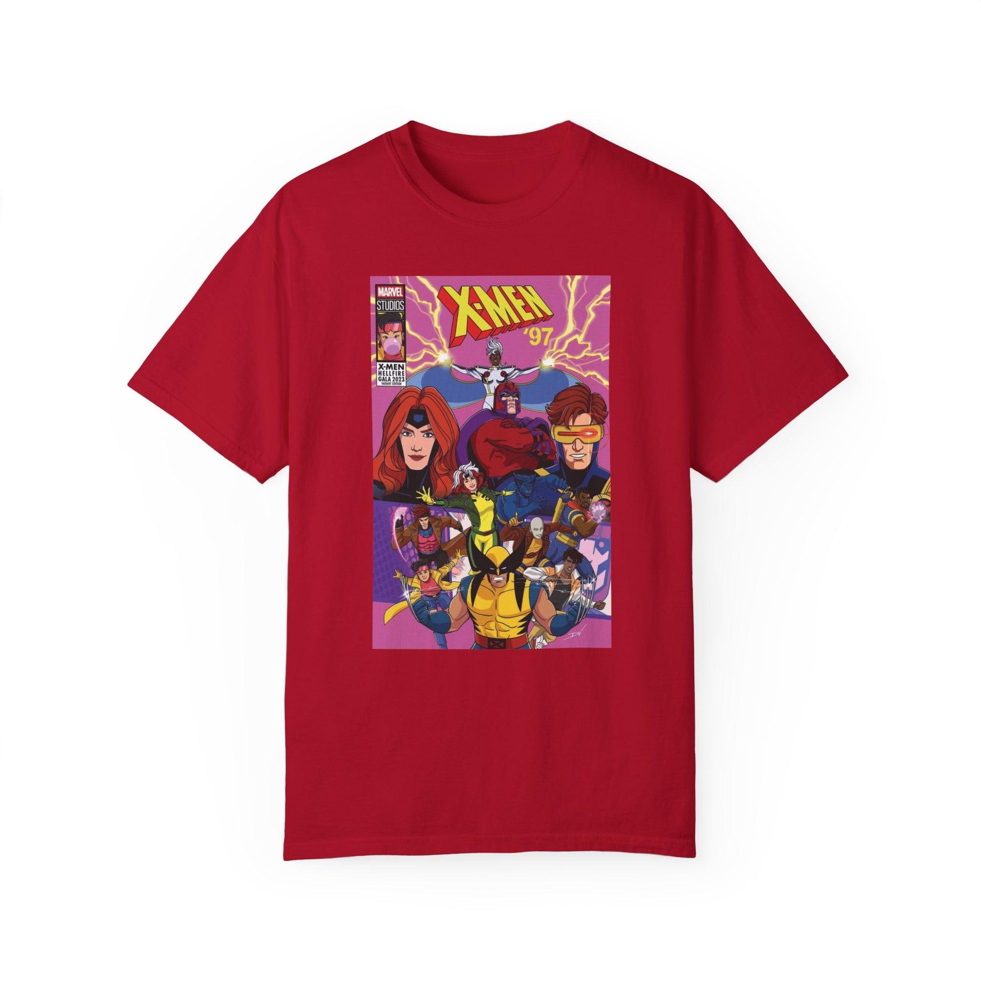 Xmen '97 retro Unisex Garment-Dyed T-shirt