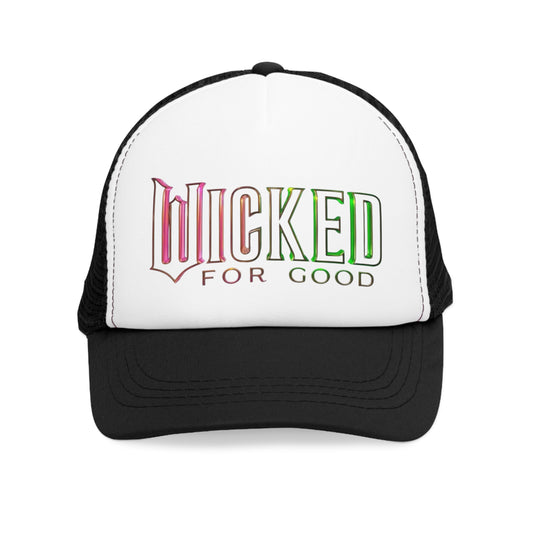 Wicked for good movie Trucker Mesh Cap