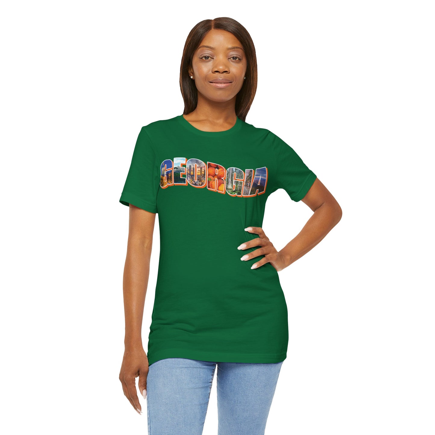 Georgia State Collage Unisex Jersey Short Sleeve Tee