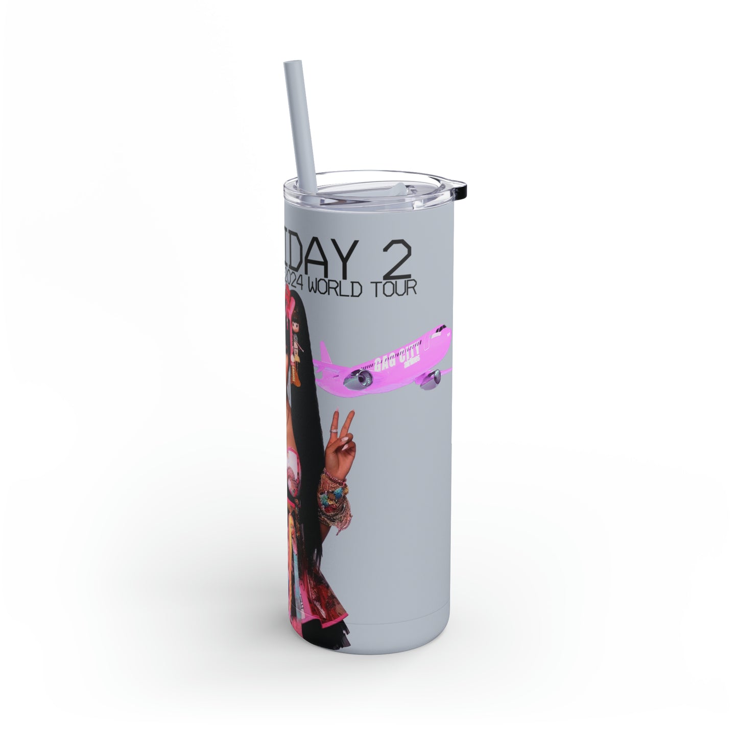 Pink Friday 2 World Tour (Nicki Minaj) Skinny Tumbler 20ozPink Friday 2 World Tour (Nicki Minaj) Skinny Tumbler 20oz