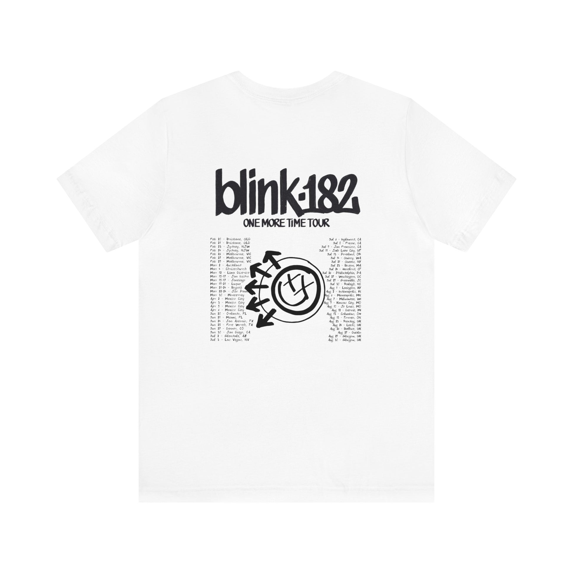 One More Time World 2024 Tour (Blink 182) Shirt