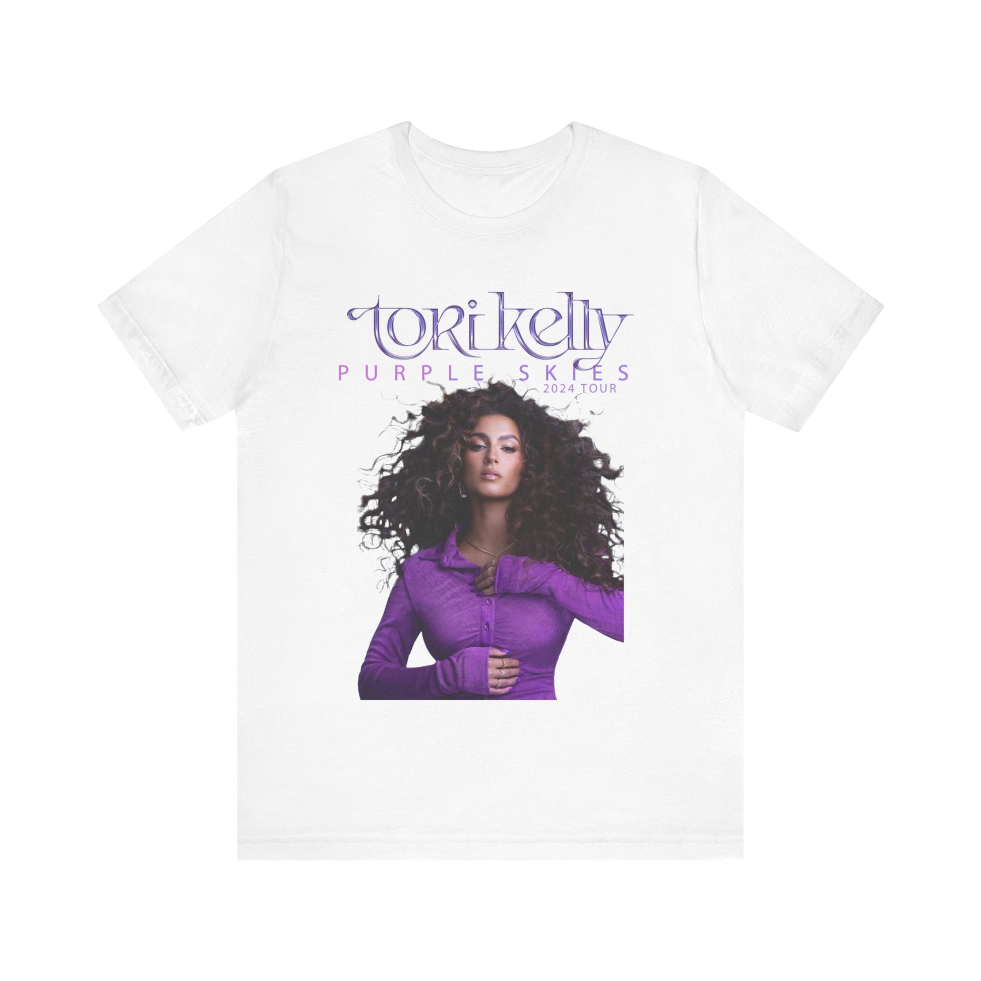 Tori Kelly Purple Skies 2024 Tour Unisex Shirt