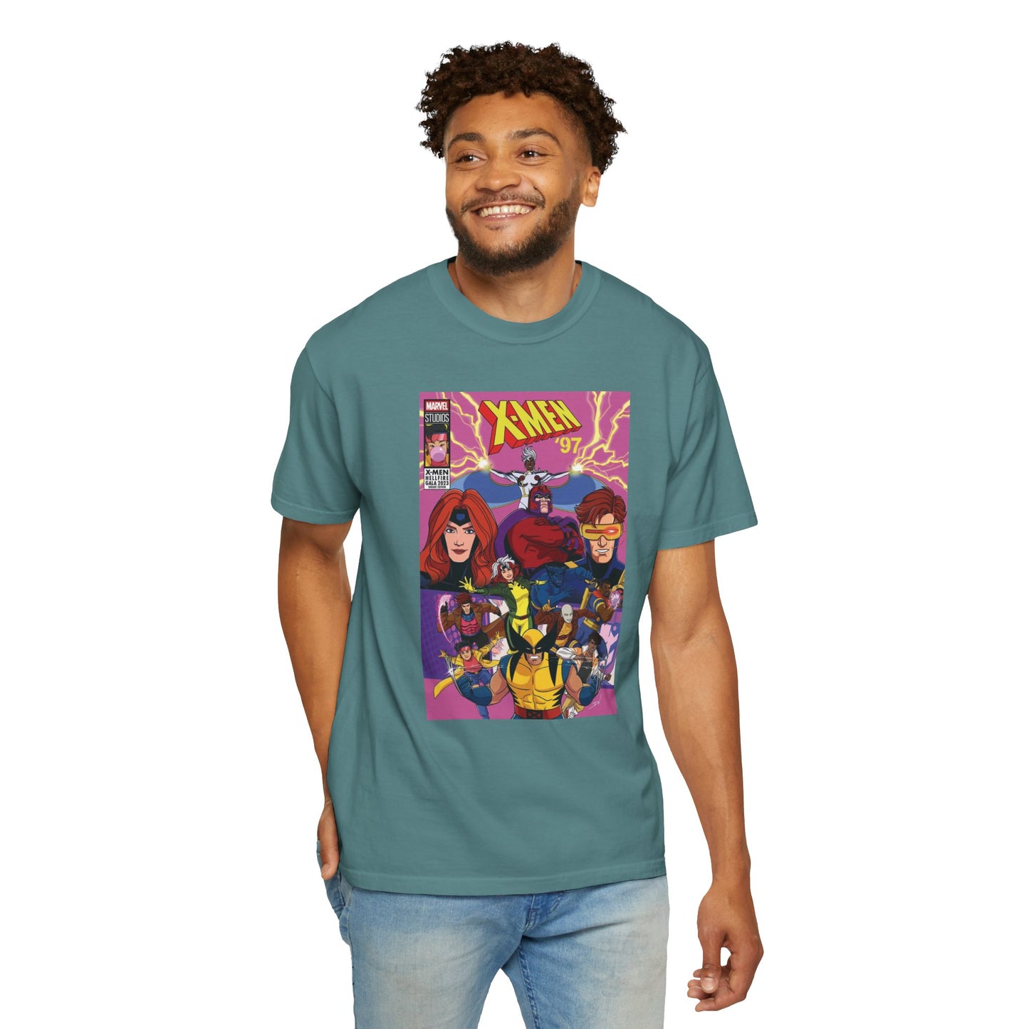 Xmen '97 retro Unisex Garment-Dyed T-shirt