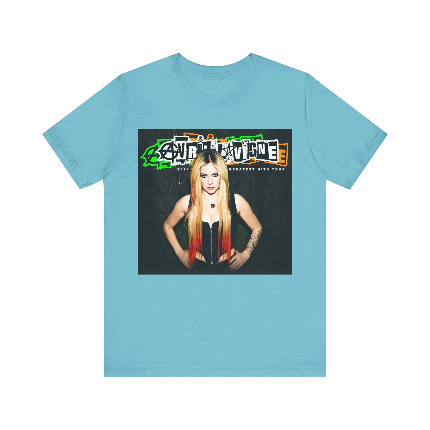 Avril Lavigne 2024 Greatest Hits Tour Unisex Jersey Tee