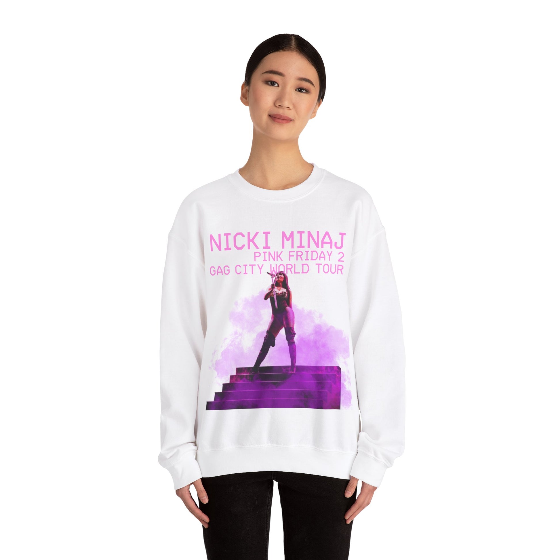 GAG City World Tour Setlist (Nicki Minaj Pink Friday 2) Sweatshirt