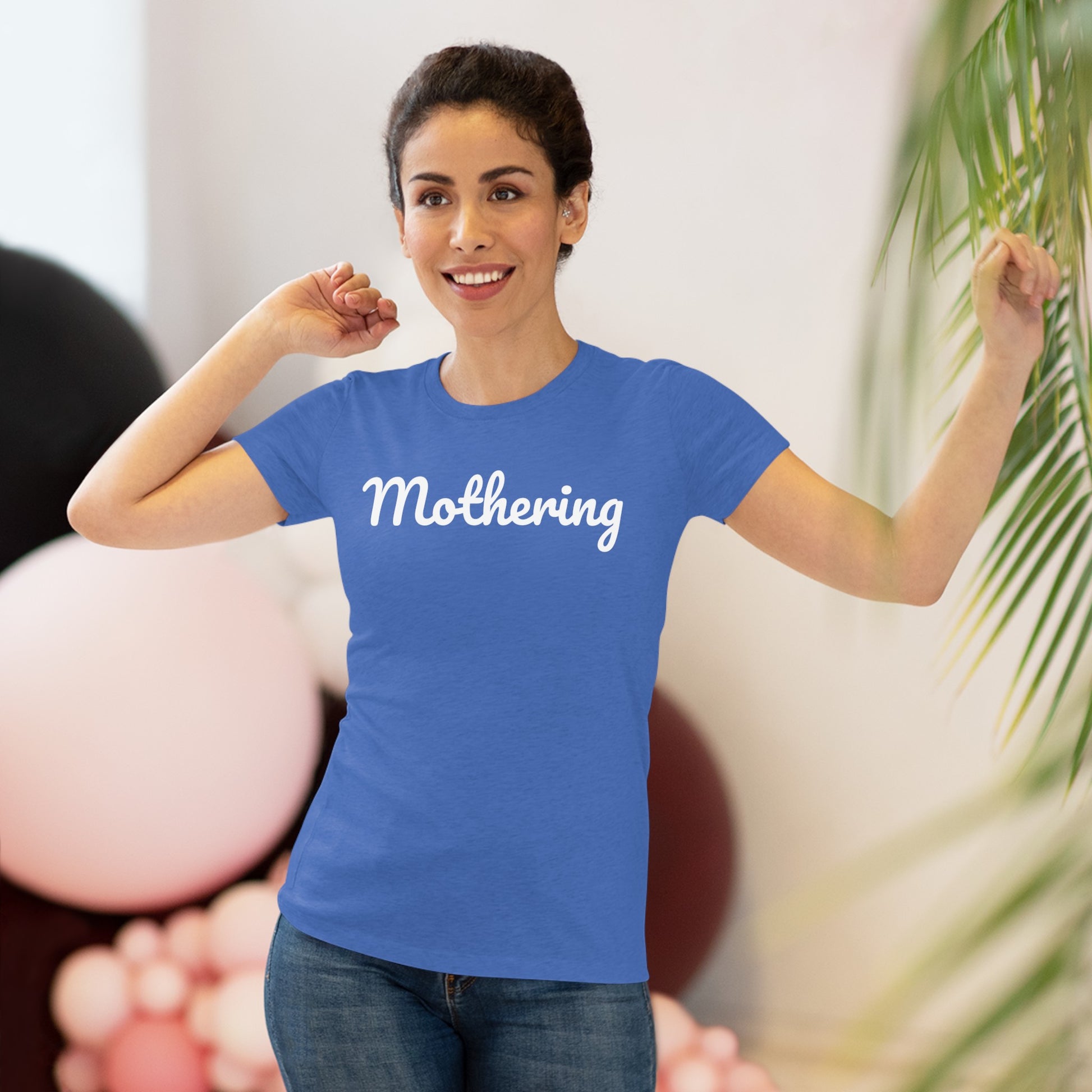 "Mothering" Women's Triblend Tee