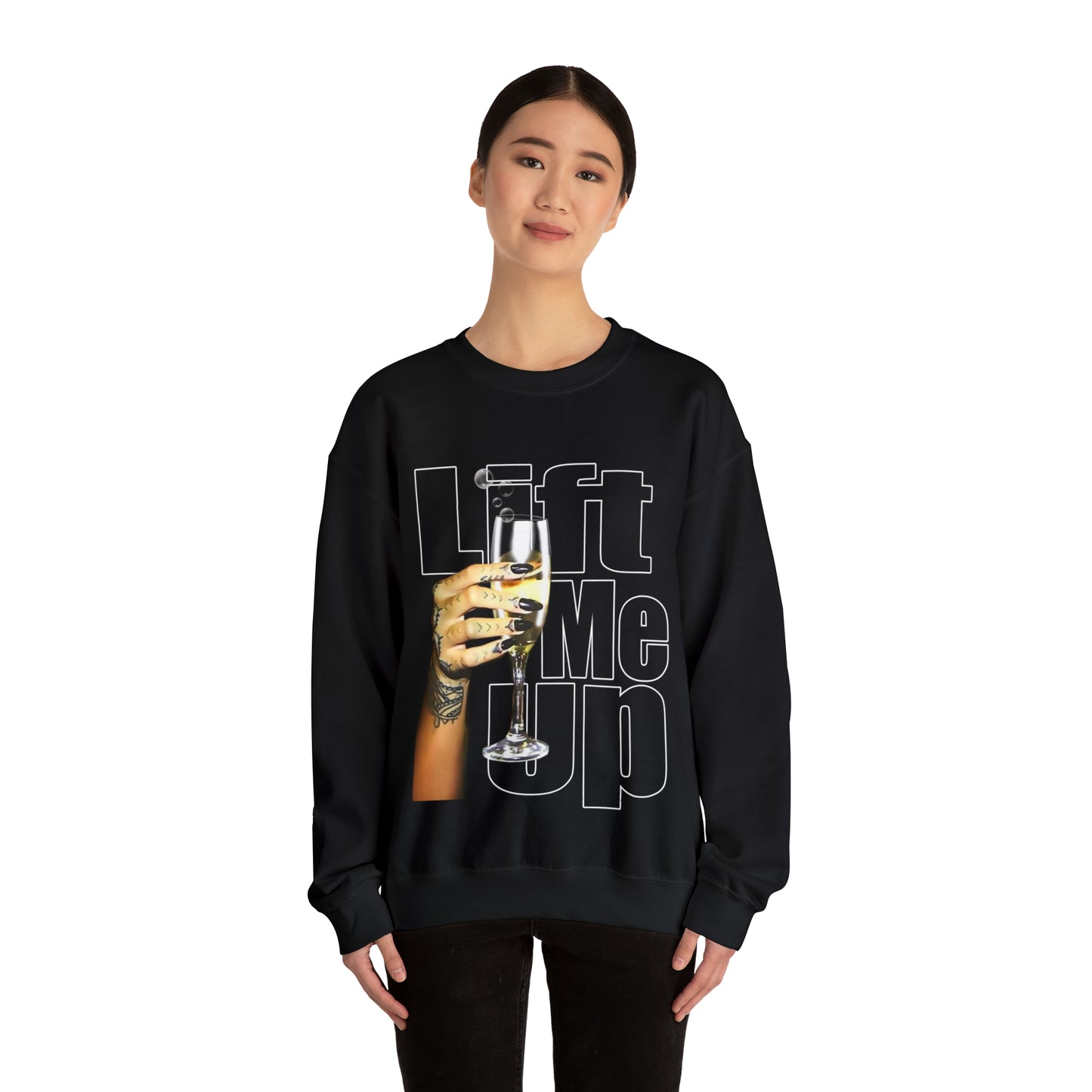 Lift Me Up (Rihanna) Cheers Unisex Crewneck Sweatshirt