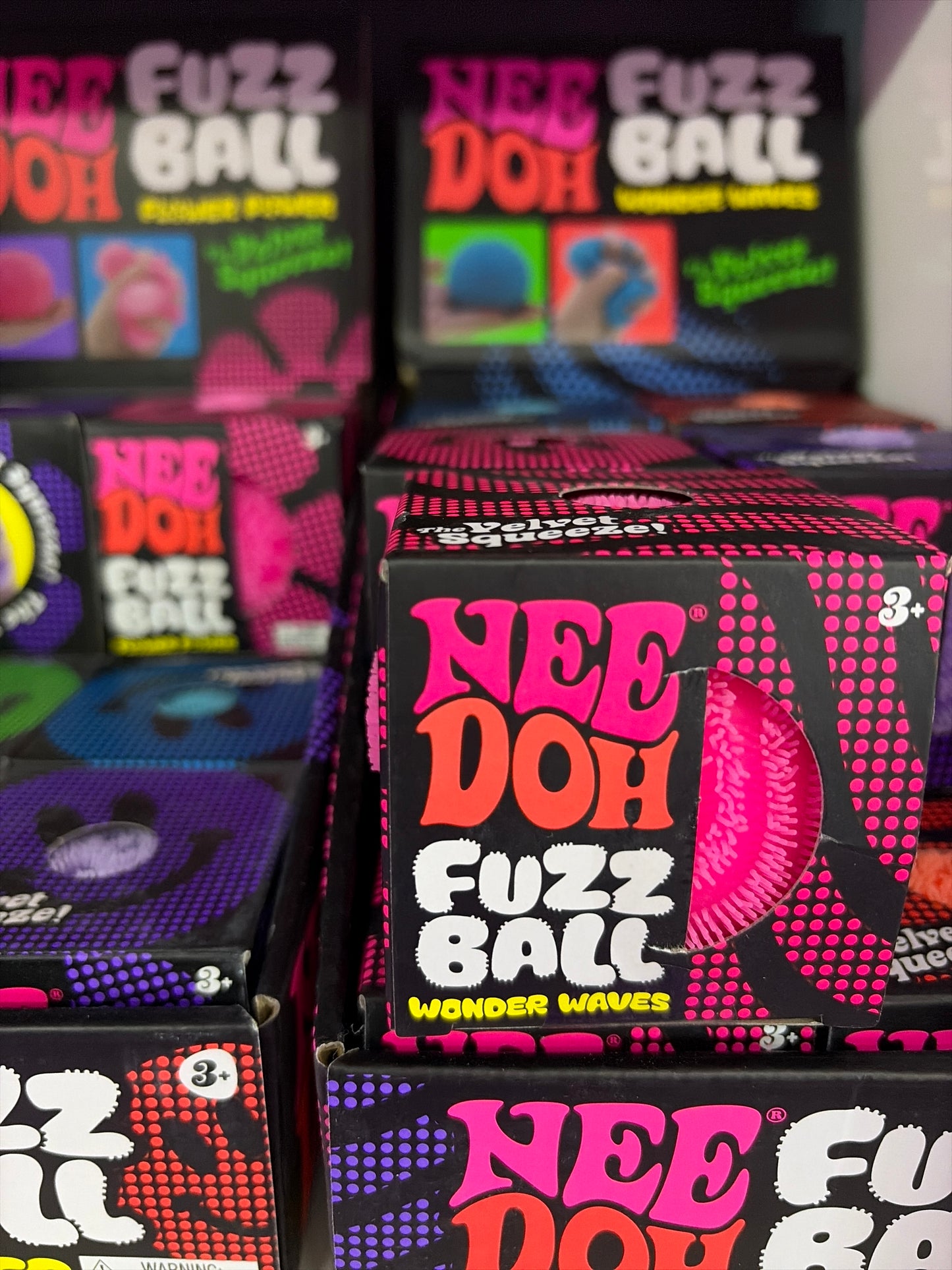 NeeDoh FuzzBall Official Squishy