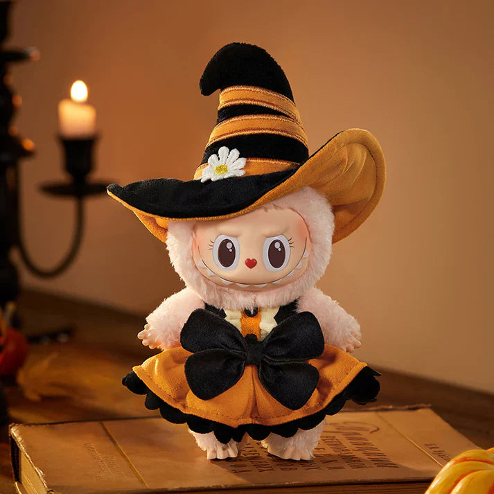 Labubu The Monsters Mokoko Magic of Pumpkin Vinyl Pendant