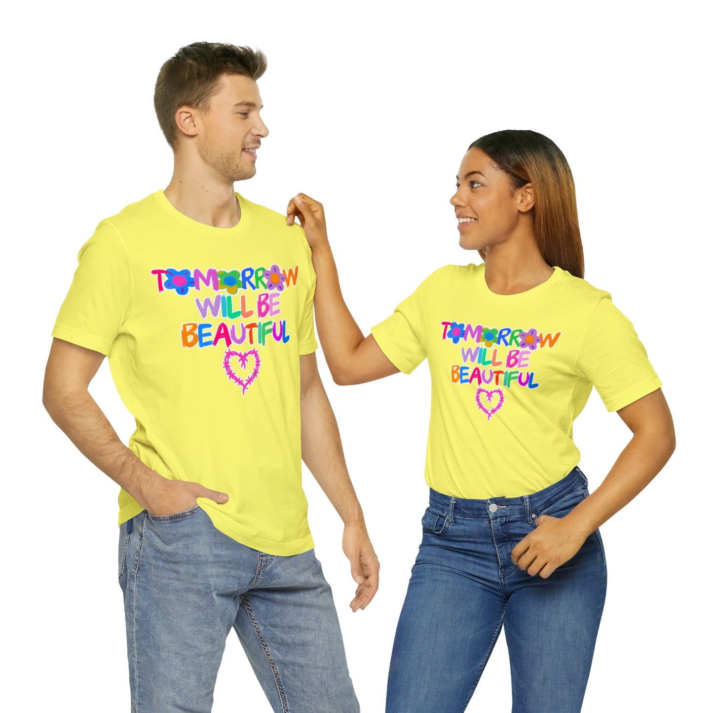 Tomorrow Will Be Beautiful (Karol G) Unisex Jersey Short Sleeve Tee