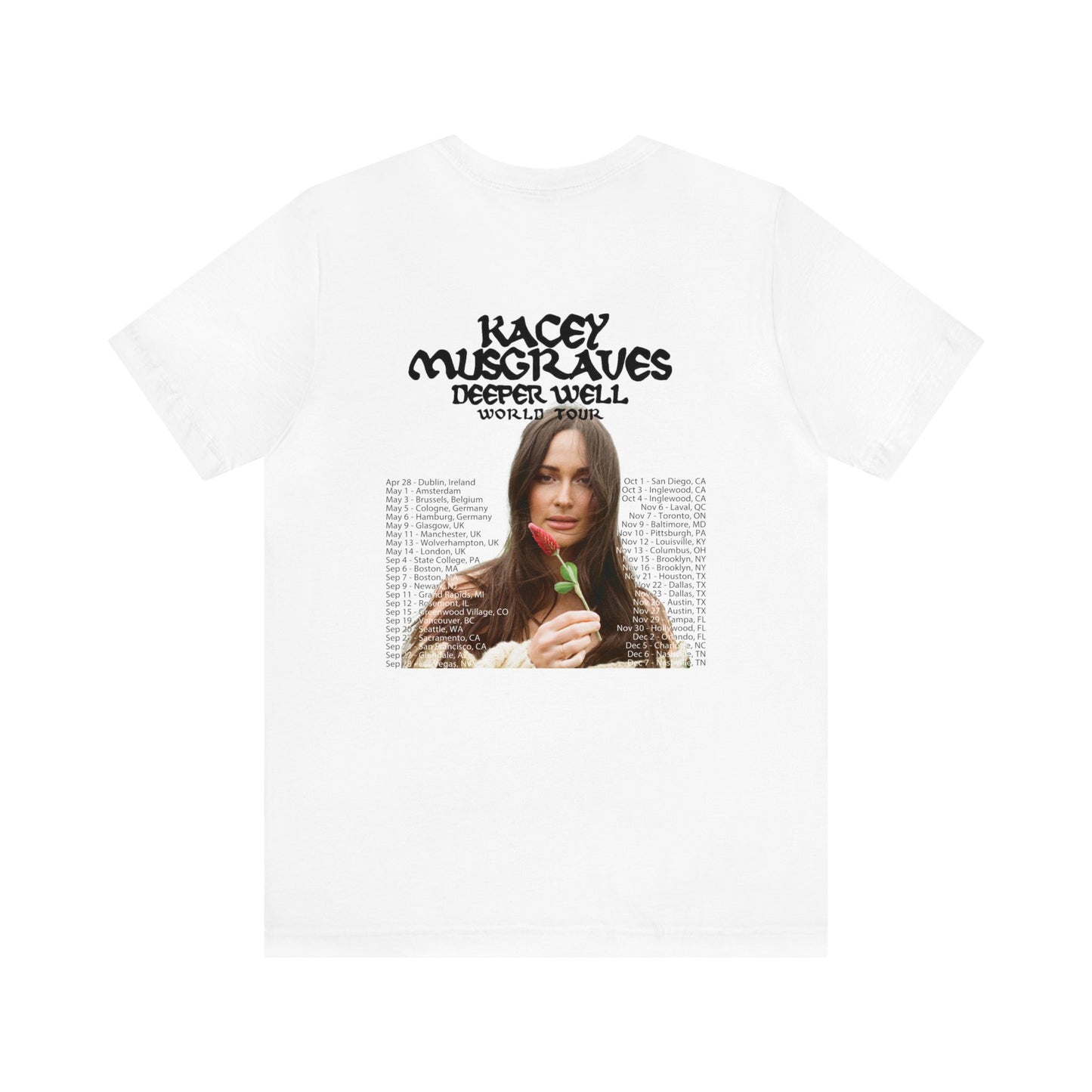 Deeper Well World 2024 Tour (Kacey Musgraves) Unisex Shirt