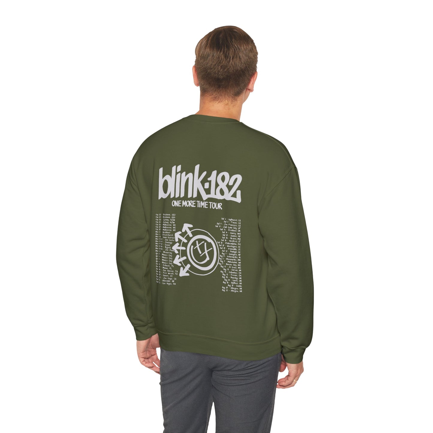 One More Time 2024 World Tour (Blink 182) Sweatshirt