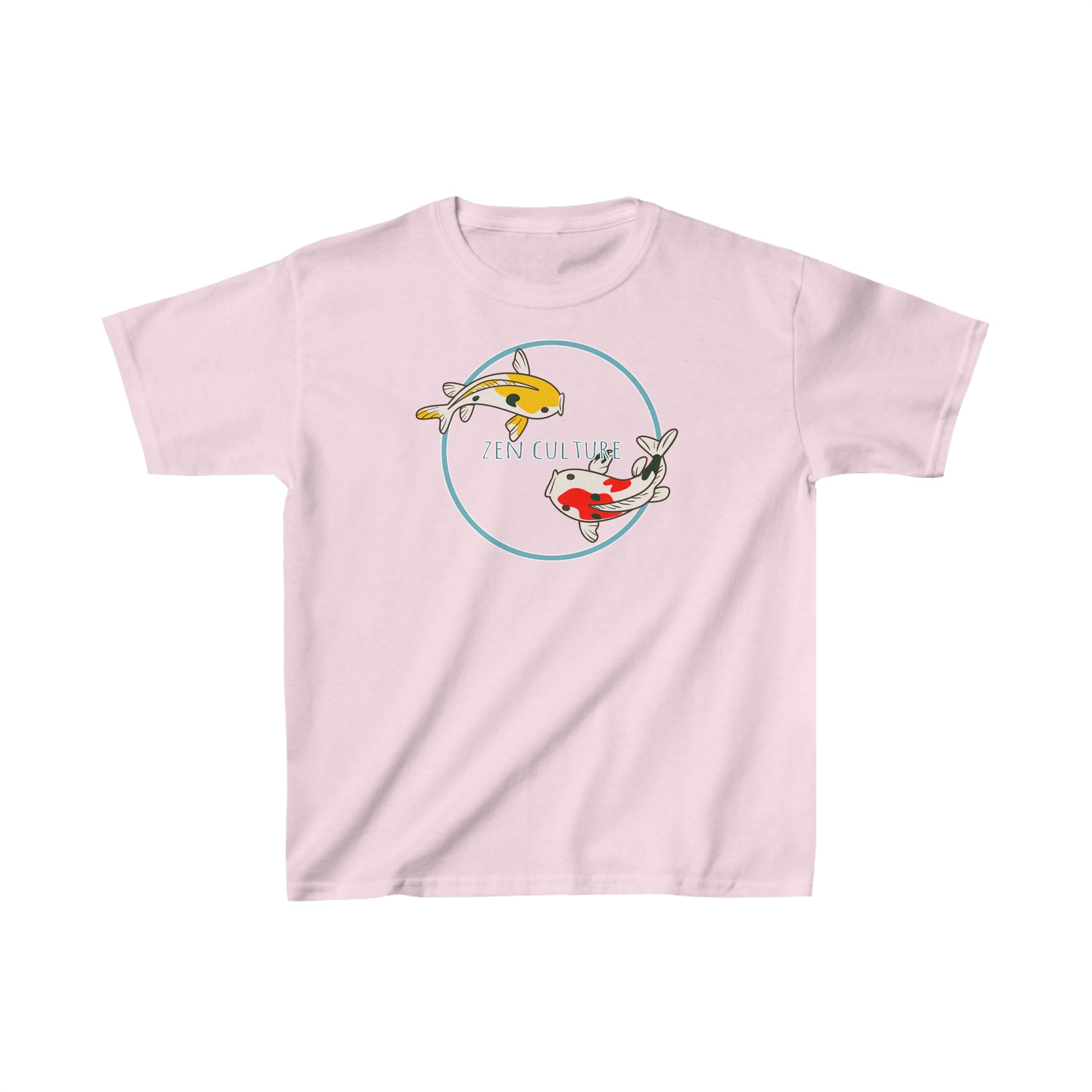 Koi Serenity Kids Teen Tee shirt Zen Culture