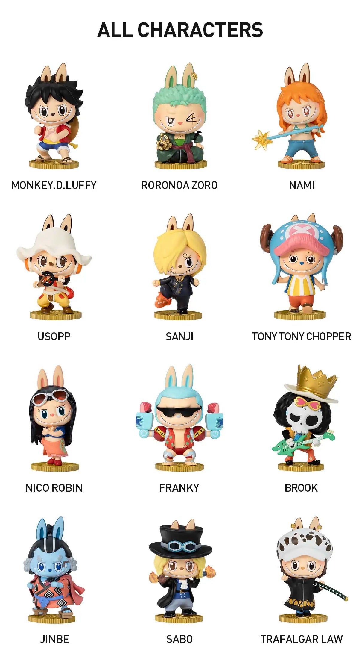 The Monsters One Piece Pop Mart Blind Box