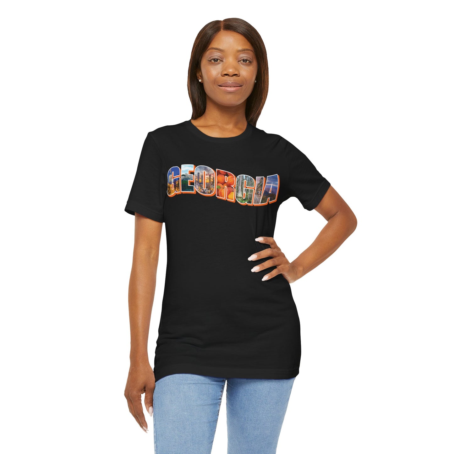 Georgia State Collage Unisex Jersey Short Sleeve Tee