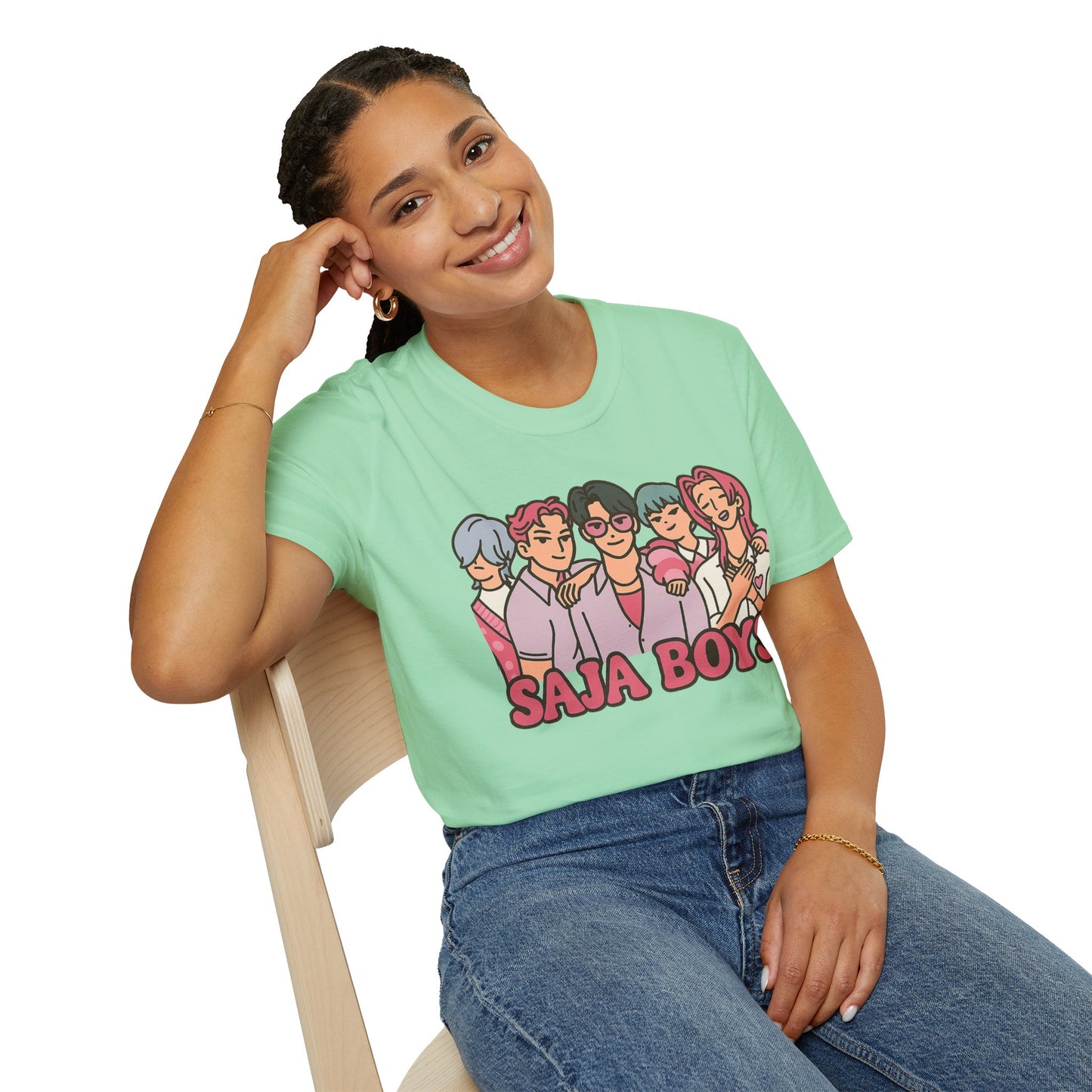 SAJA BOYS (K-Pop Demon Hunters-Inspired) Adult Unisex Shirt