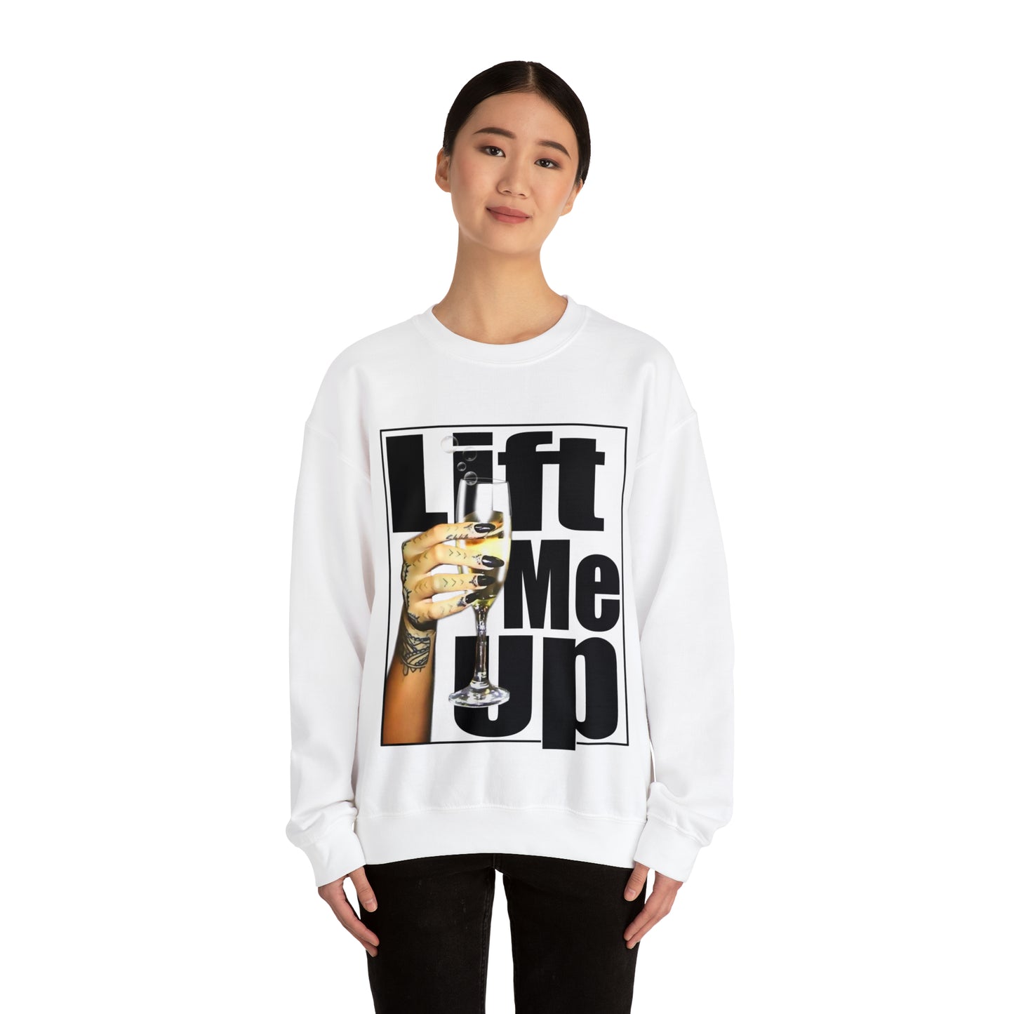 Lift Me Up (Rihanna) Cheers Unisex Crewneck Sweatshirt