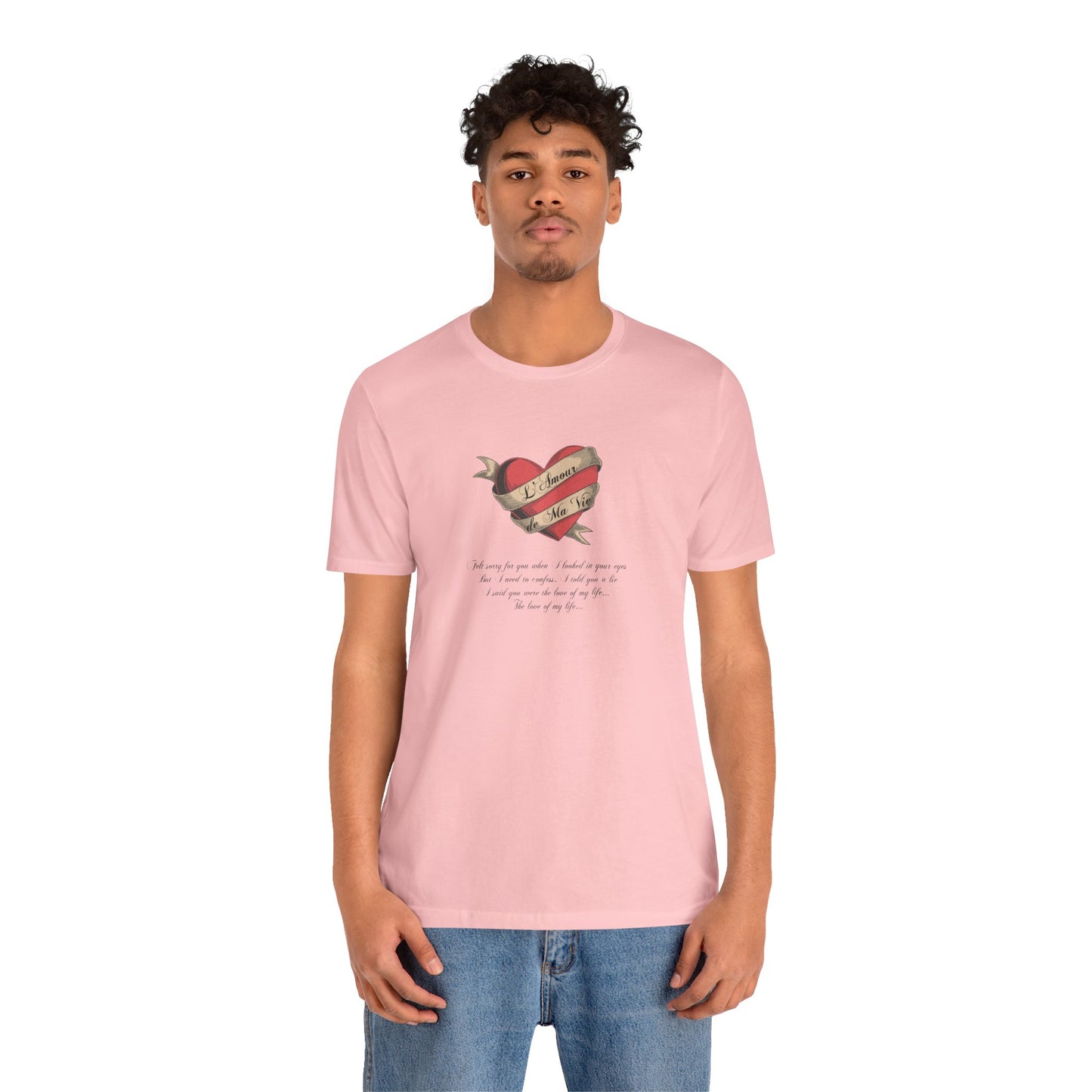 L'Amour de Ma Vie Lyrics Unisex Shirt (Billie Eilish - Hit Me Hard and Soft 2024 Album)