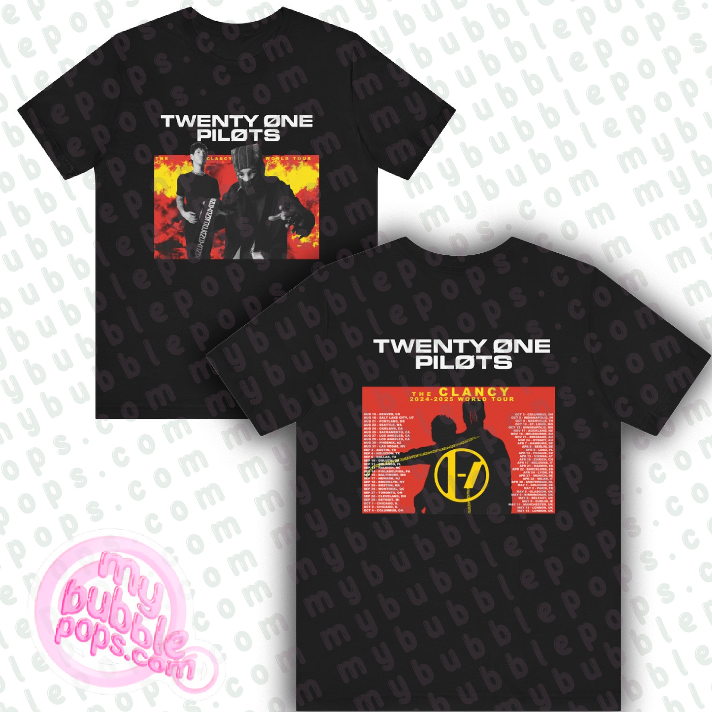 Twenty One Pilots - The CLANCY 2024-2025 World Tour Unisex Shirt