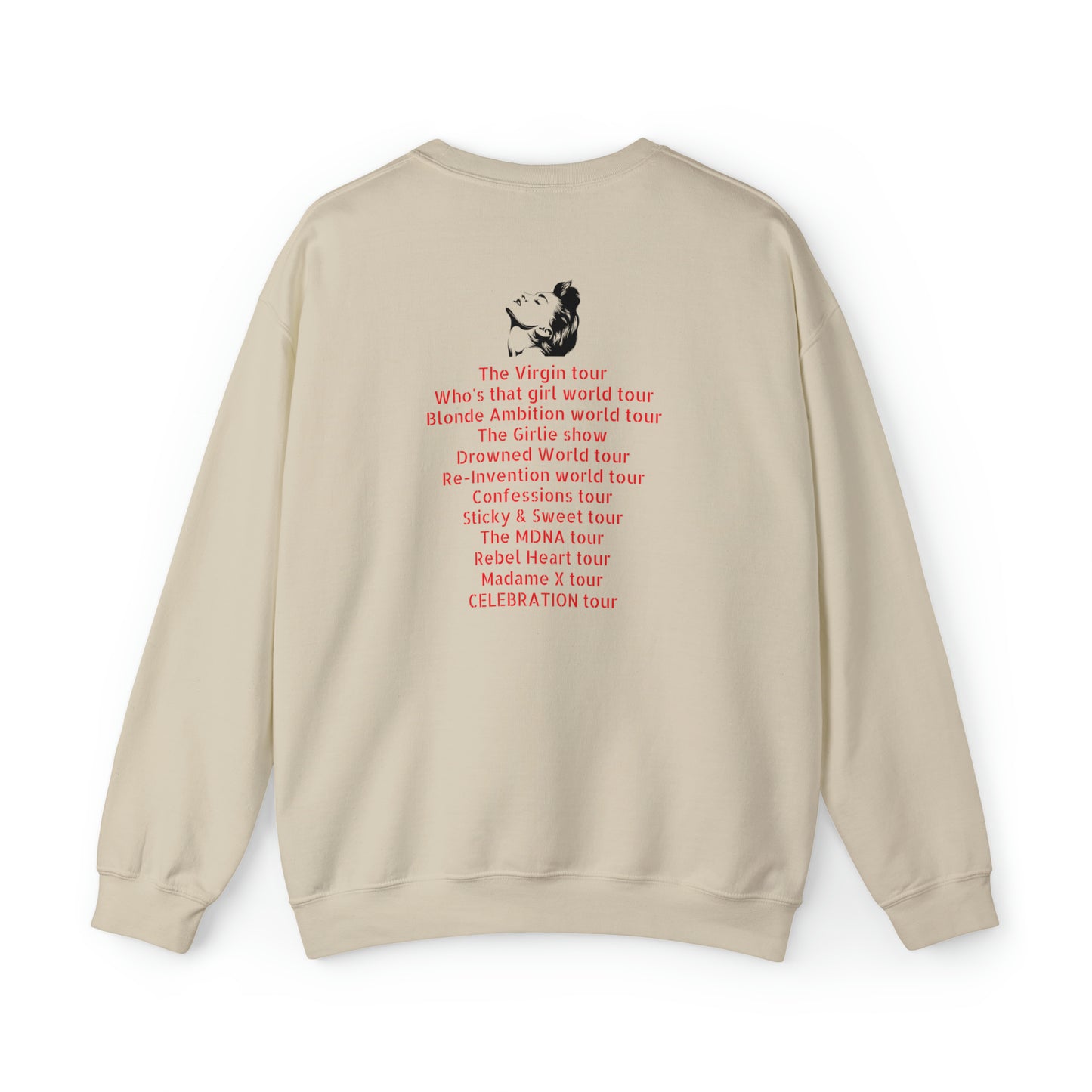 Madonna Celebration tour Crewneck Sweatshirt