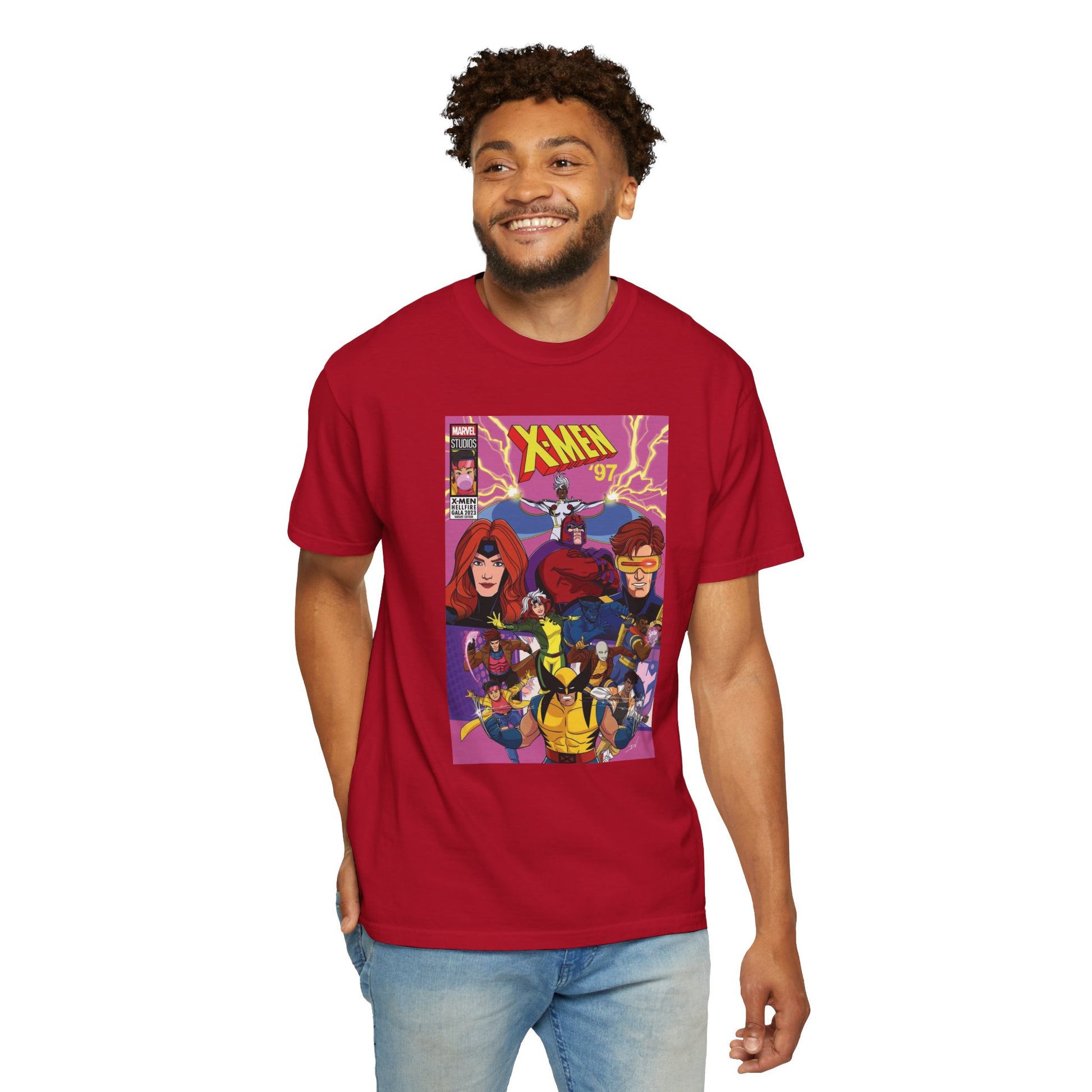 Xmen '97 retro Unisex Garment-Dyed T-shirt