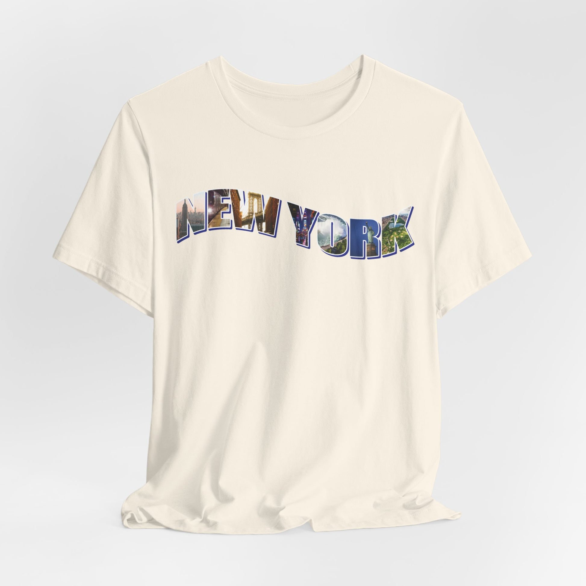 New York State Collage Unisex Jersey Short Sleeve Tee