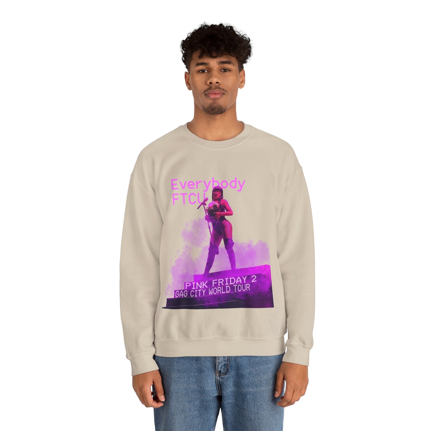 EVERYBODY FTCU - Nicki Minaj Pink Friday 2 GAG City World Tour Sweatshirt