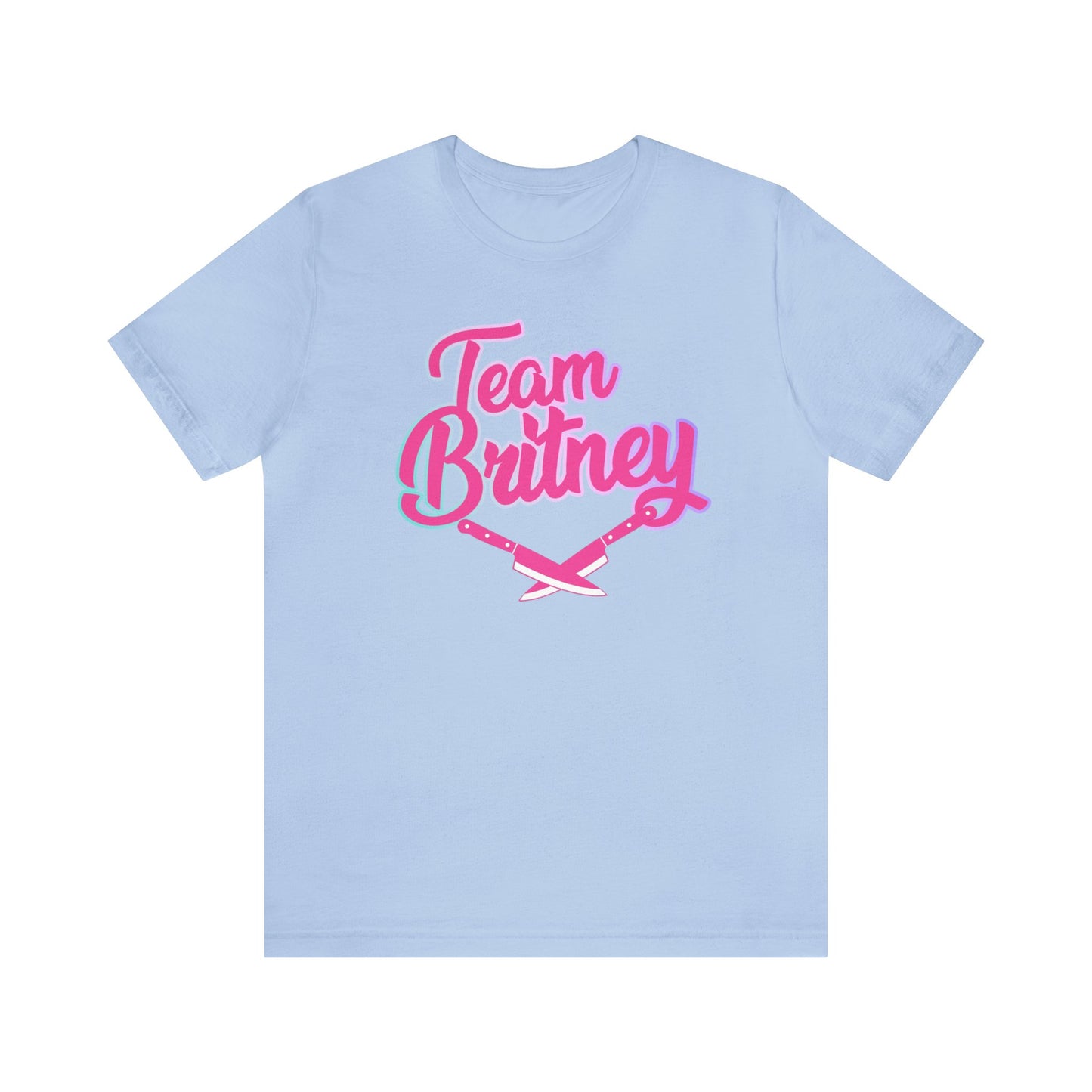 Team Britney (Knives) Unisex Jersey Short Sleeve Tee