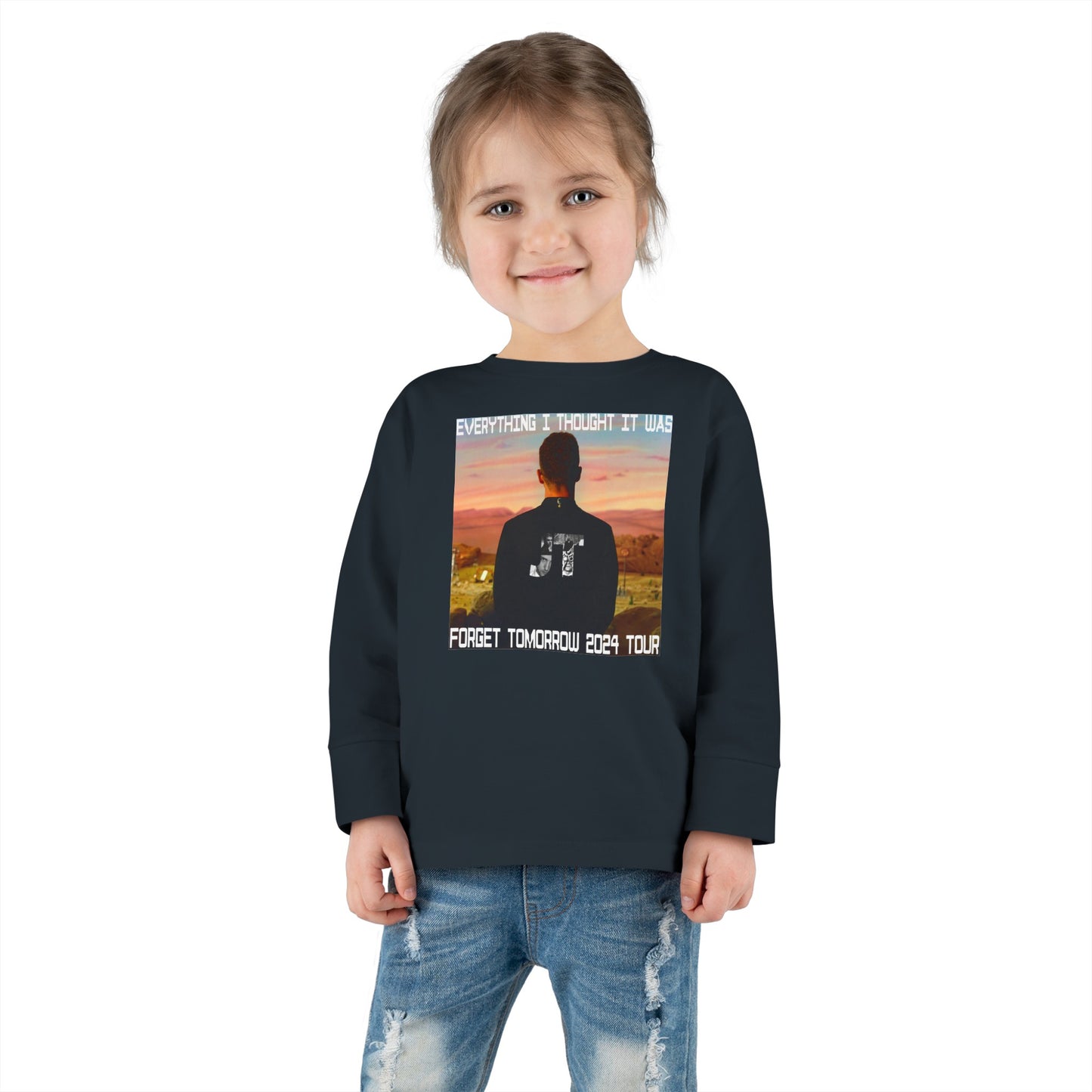 Justin Timberlake Forget Tomorrow Tour Toddler Long Sleeve Tee